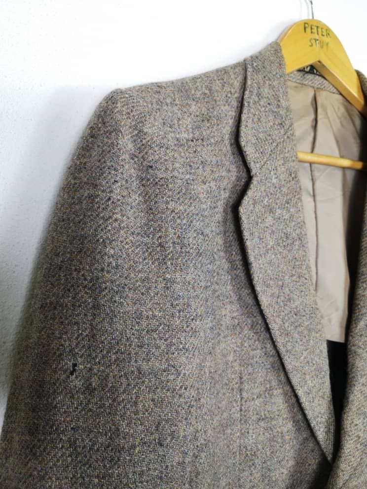 Harris Tweed × Other 🔥HARRIS TWEED WOOL JACKET LIKE BLAZER Size US L / EU 52-54 / 3 - 6 Thumbnail