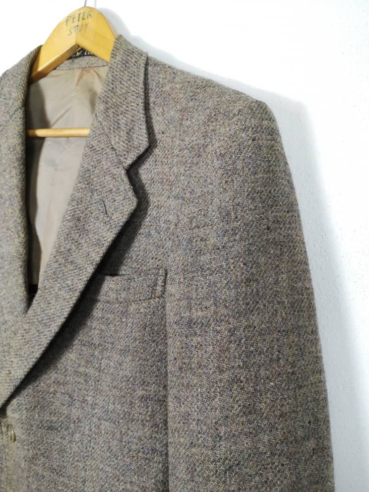 Harris Tweed × Other 🔥HARRIS TWEED WOOL JACKET LIKE BLAZER Size US L / EU 52-54 / 3 - 7 Thumbnail