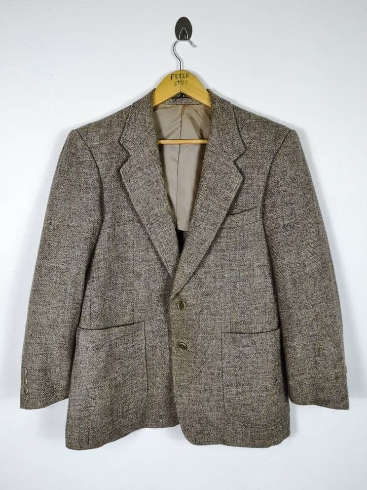 Harris Tweed × Other 🔥HARRIS TWEED WOOL JACKET LIKE BLAZER Size US L / EU 52-54 / 3 - 1 Thumbnail
