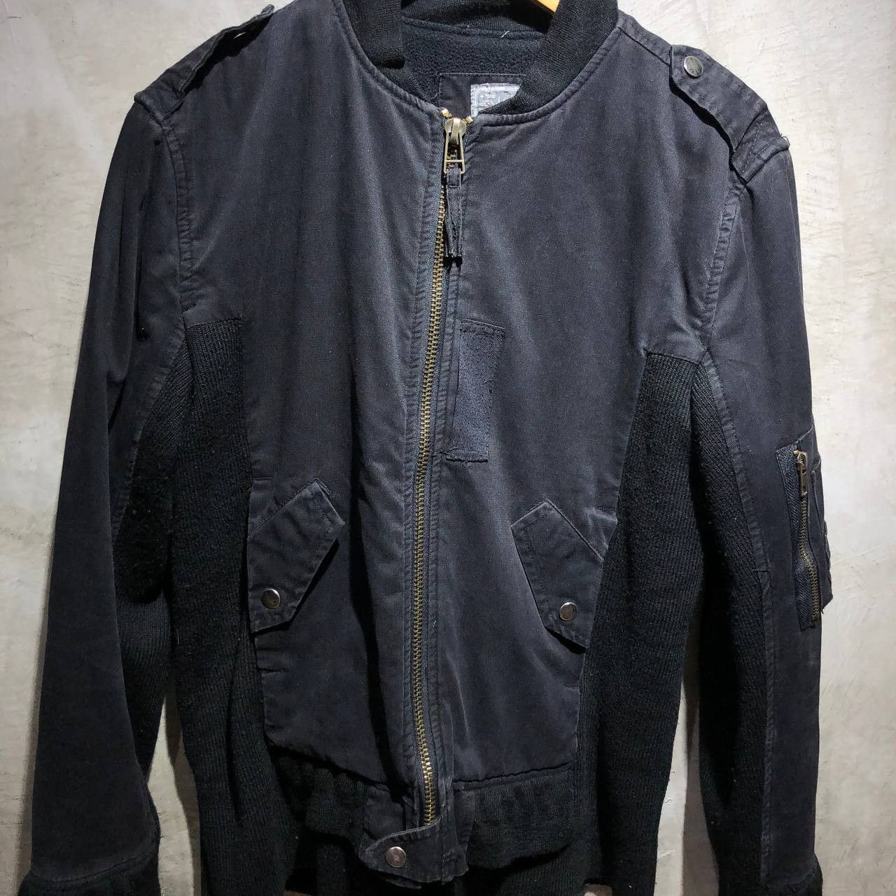 Maison MIHARA YASUHIRO Miharayasuhiro Patchwork MA-1 Flight Jacket Size US M / EU 48-50 / 2 - 3 Thumbnail