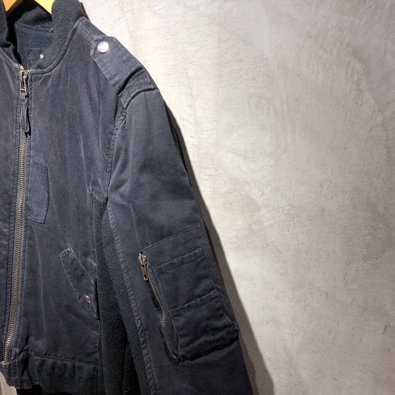 Maison MIHARA YASUHIRO Miharayasuhiro Patchwork MA-1 Flight Jacket Size US M / EU 48-50 / 2 - 8 Thumbnail