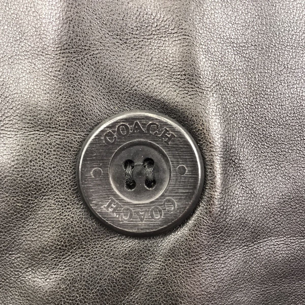 Coach Vtg 90s COACH C5K-0916 Portugal Leather Coat Parka Jacket Size US S / EU 44-46 / 1 - 4 Thumbnail