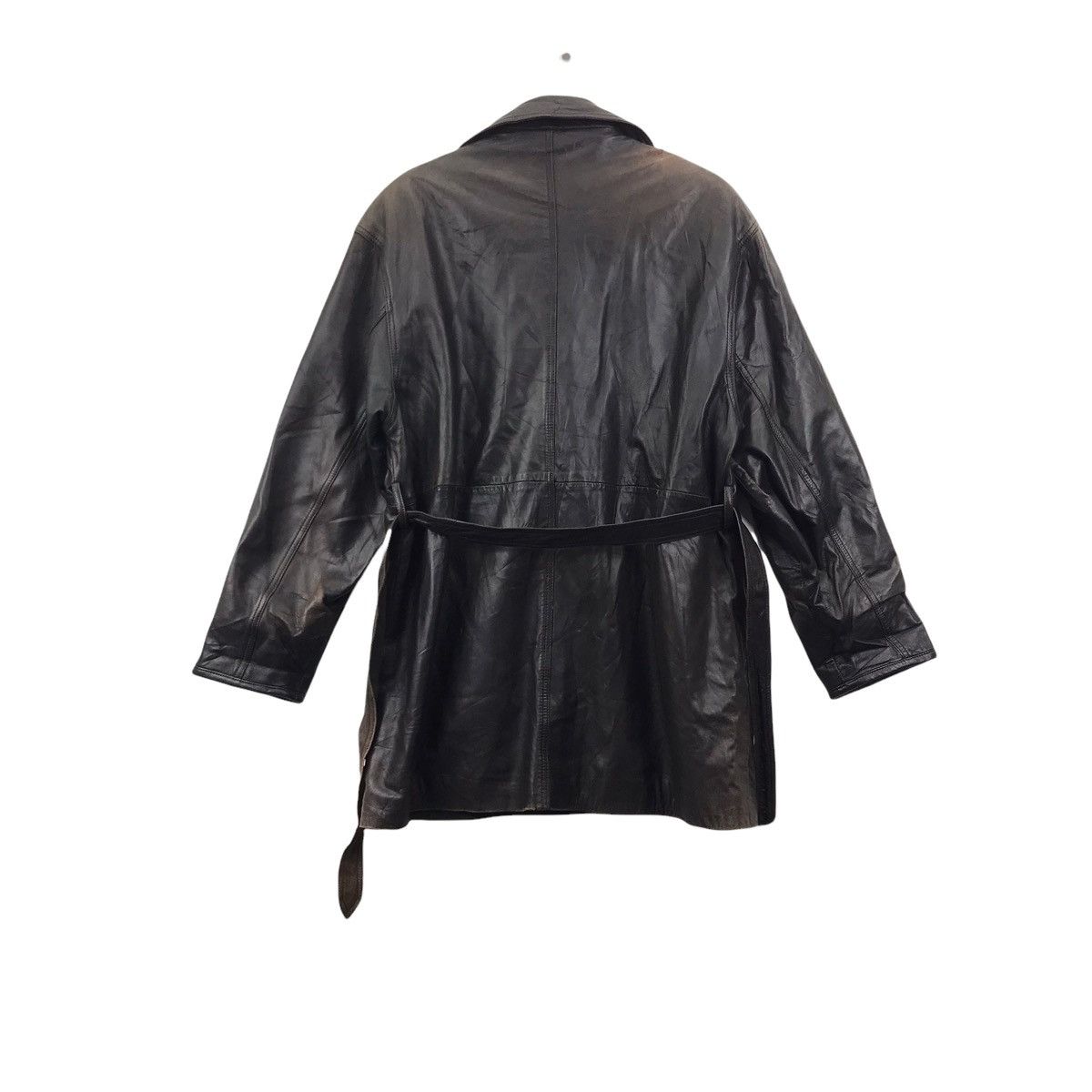 Coach Vtg 90s COACH C5K-0916 Portugal Leather Coat Parka Jacket Size US S / EU 44-46 / 1 - 7 Thumbnail
