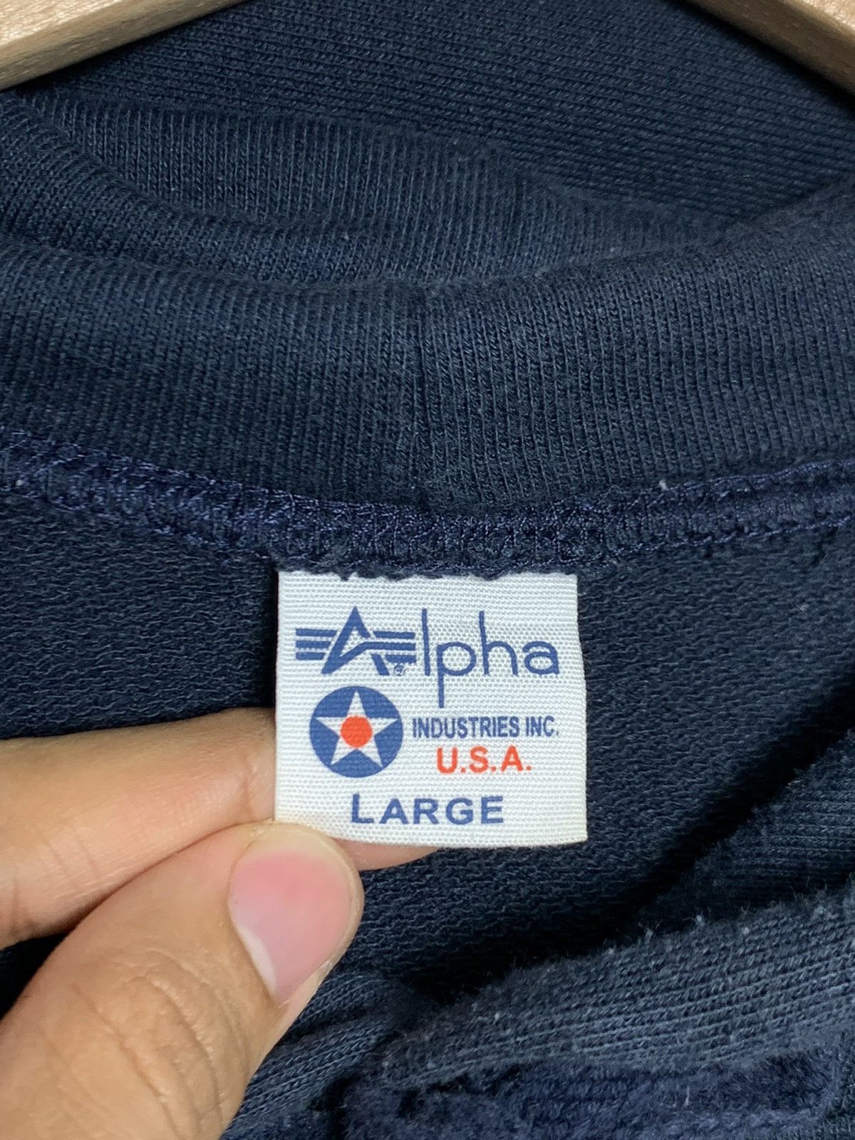 Alpha Industries Alpha Industries inc Big Logo Pullover Hoodies Size US M / EU 48-50 / 2 - 4 Thumbnail