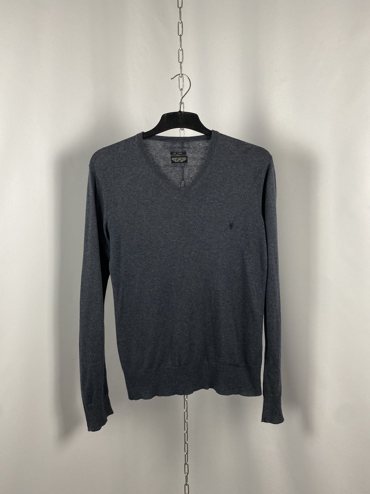 Allsaints Allsaints sweaters V-neck blue size XS Size US XS / EU 42 / 0 - 1 Thumbnail