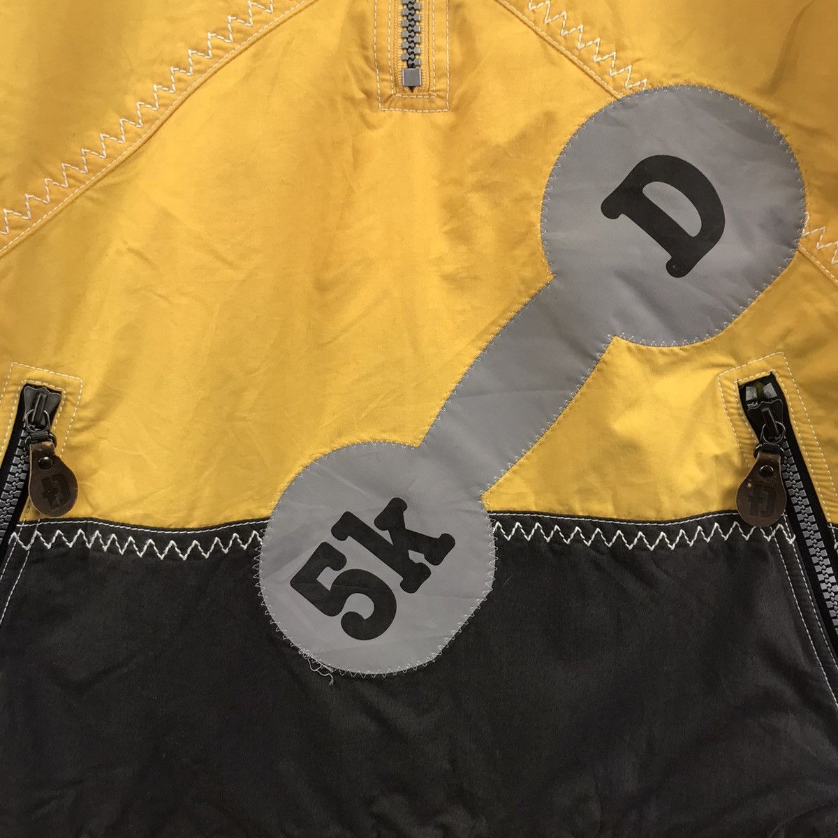 Descente Vintage DESCENTE Patch Snow Gear JapanBrand Yellow SkiJacket Size US M / EU 48-50 / 2 - 4 Thumbnail