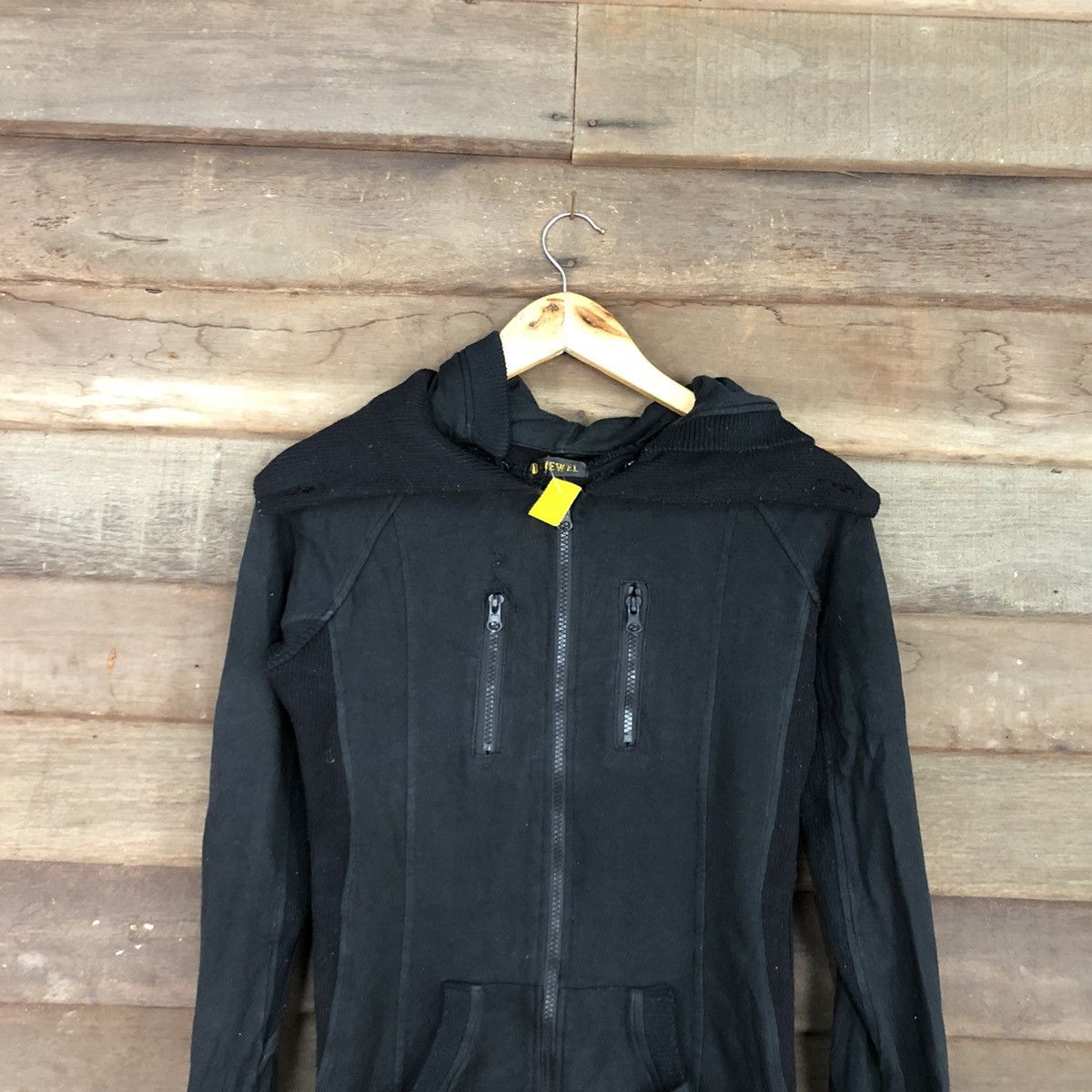 Japanese Brand D-Jewel Black punk streetwear hoodie Sweater #3272 Size M / US 6-8 / IT 42-44 - 9 Thumbnail
