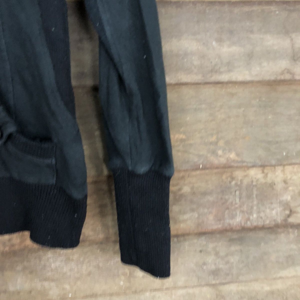 Japanese Brand D-Jewel Black punk streetwear hoodie Sweater #3272 Size M / US 6-8 / IT 42-44 - 4 Thumbnail