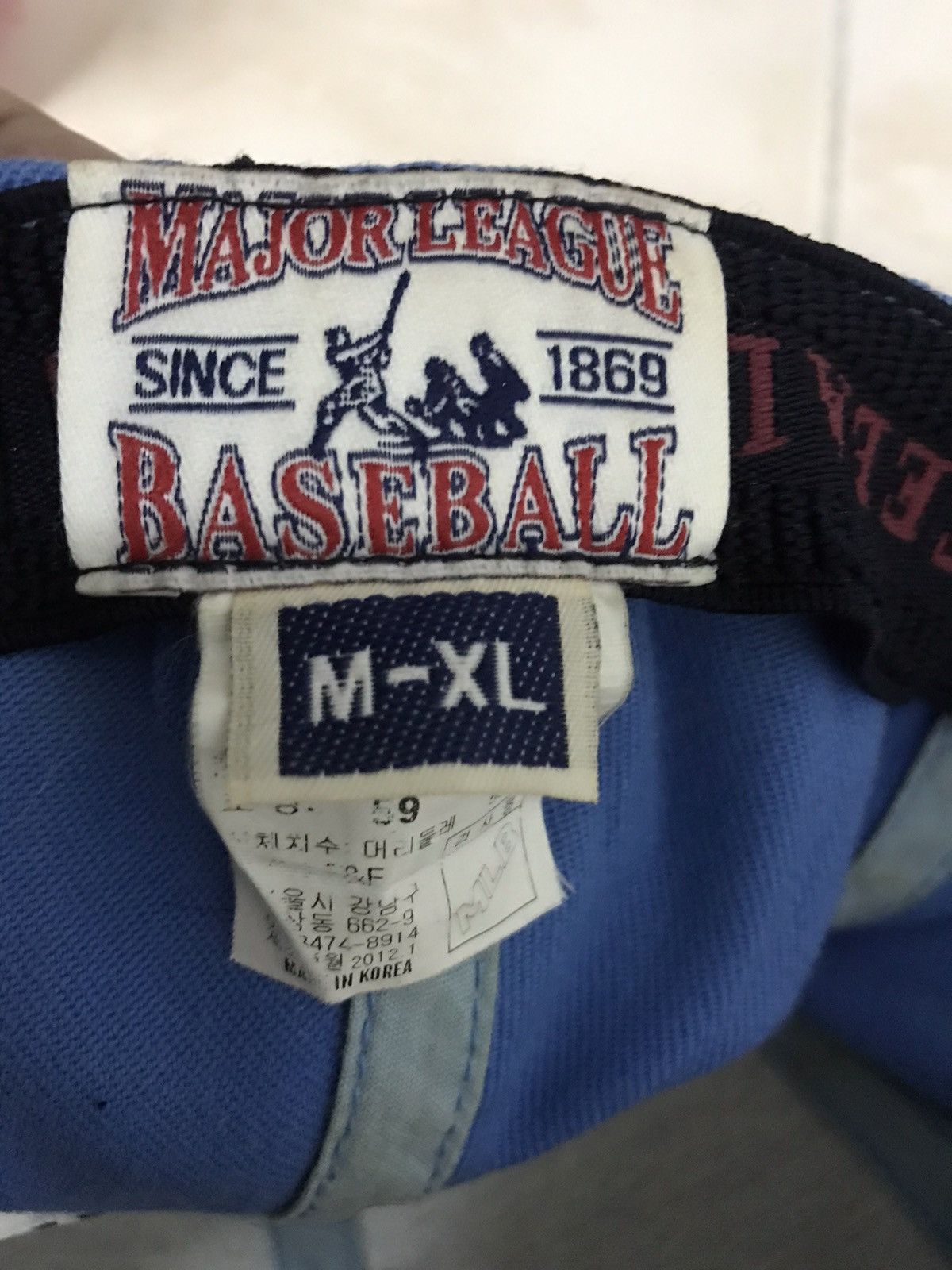 MLB × New York Yankees Vintage New York Yankees MLB Cap Snapback Baseball two tone Size ONE SIZE - 6 Thumbnail