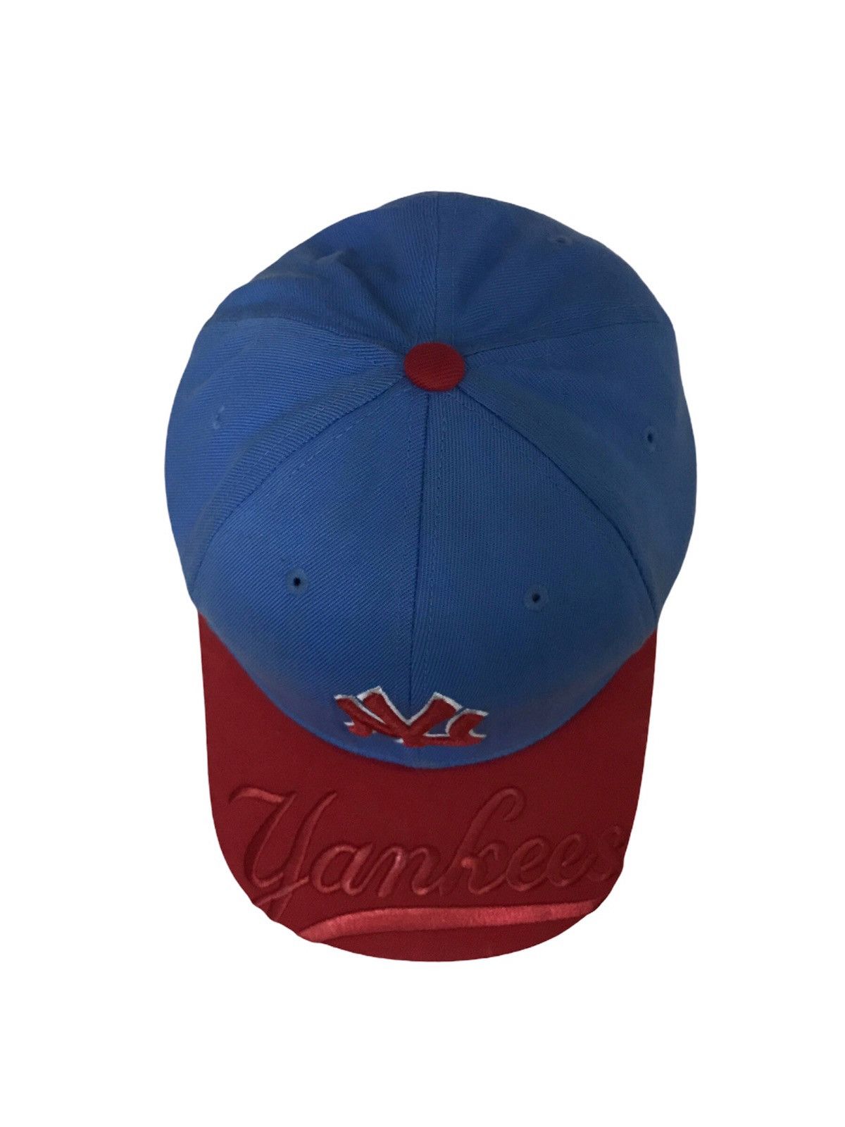 MLB × New York Yankees Vintage New York Yankees MLB Cap Snapback Baseball two tone Size ONE SIZE - 3 Thumbnail