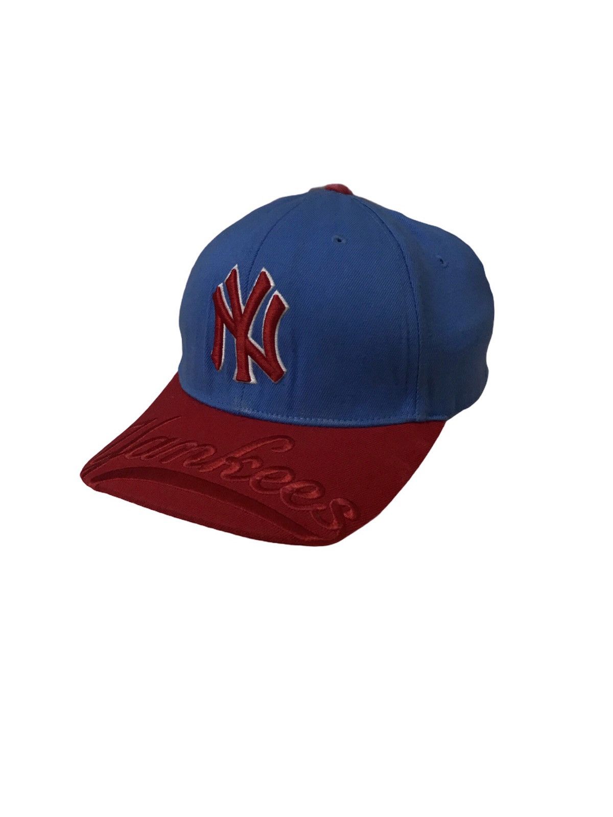 MLB × New York Yankees Vintage New York Yankees MLB Cap Snapback Baseball two tone Size ONE SIZE - 1 Thumbnail