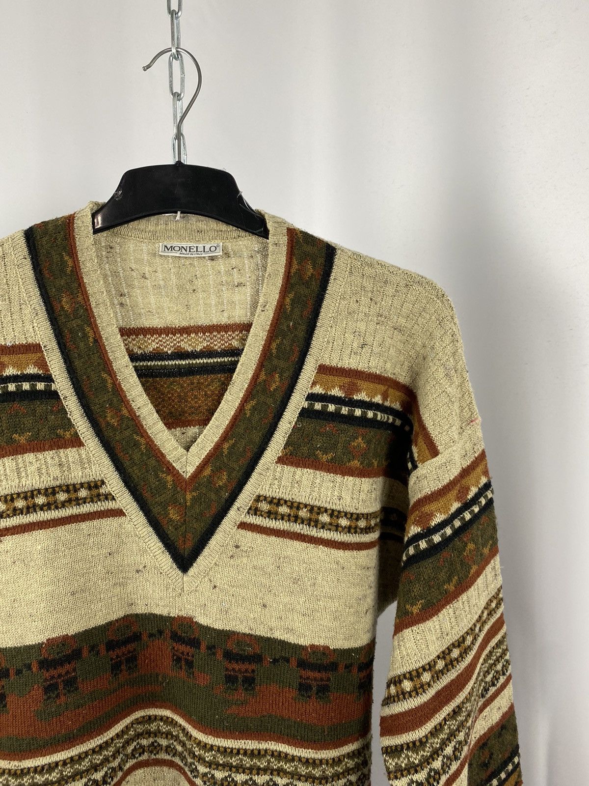 Vintage Sweaters vintage V-neck coogi Carlo Colucci size XL Size US XL / EU 56 / 4 - 2 Thumbnail