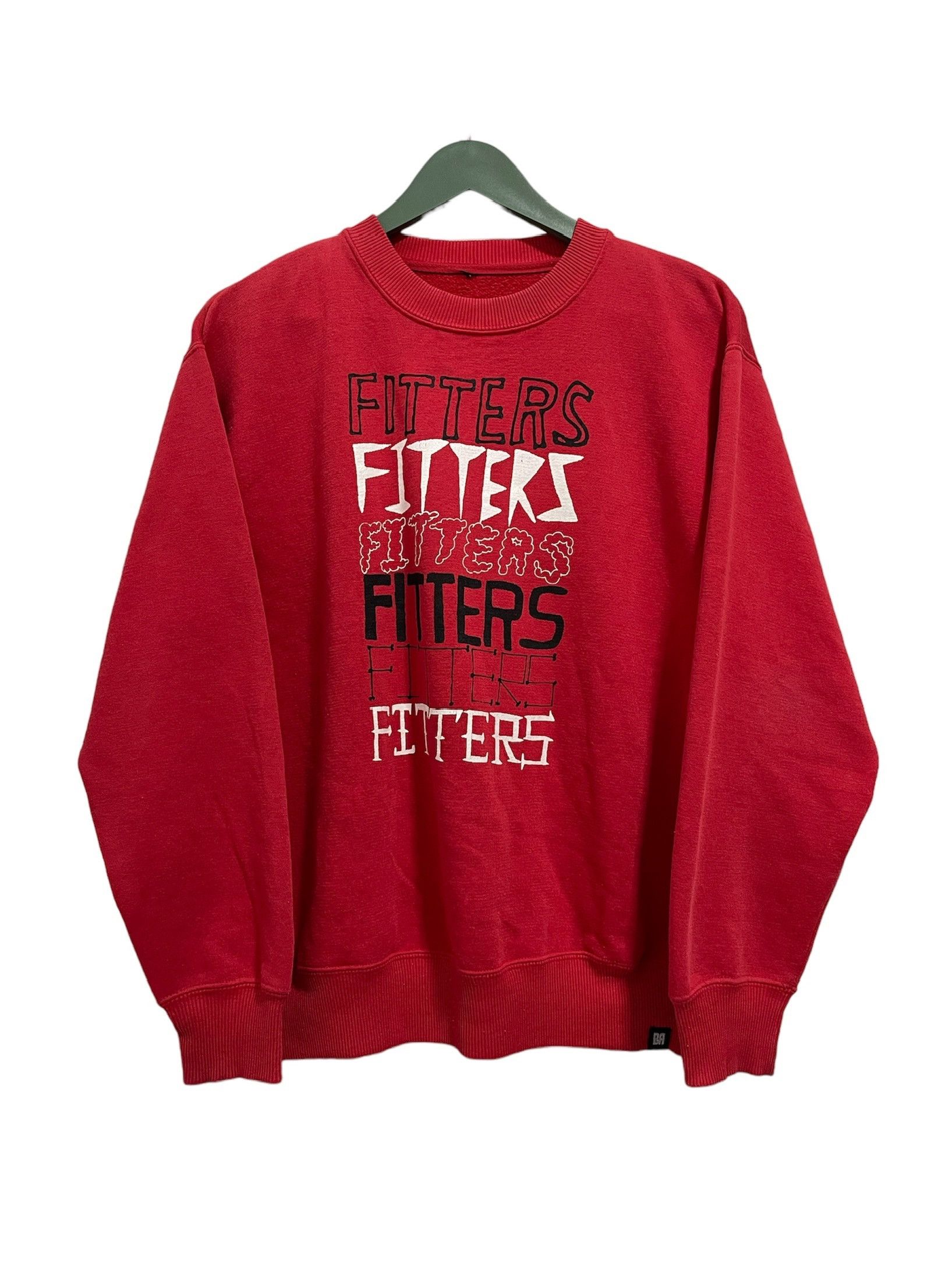 Japanese Brand × Vintage Vintage Fitters Spell Out printed Crewneck Sweatshirt Size US S / EU 44-46 / 1 - 1 Thumbnail