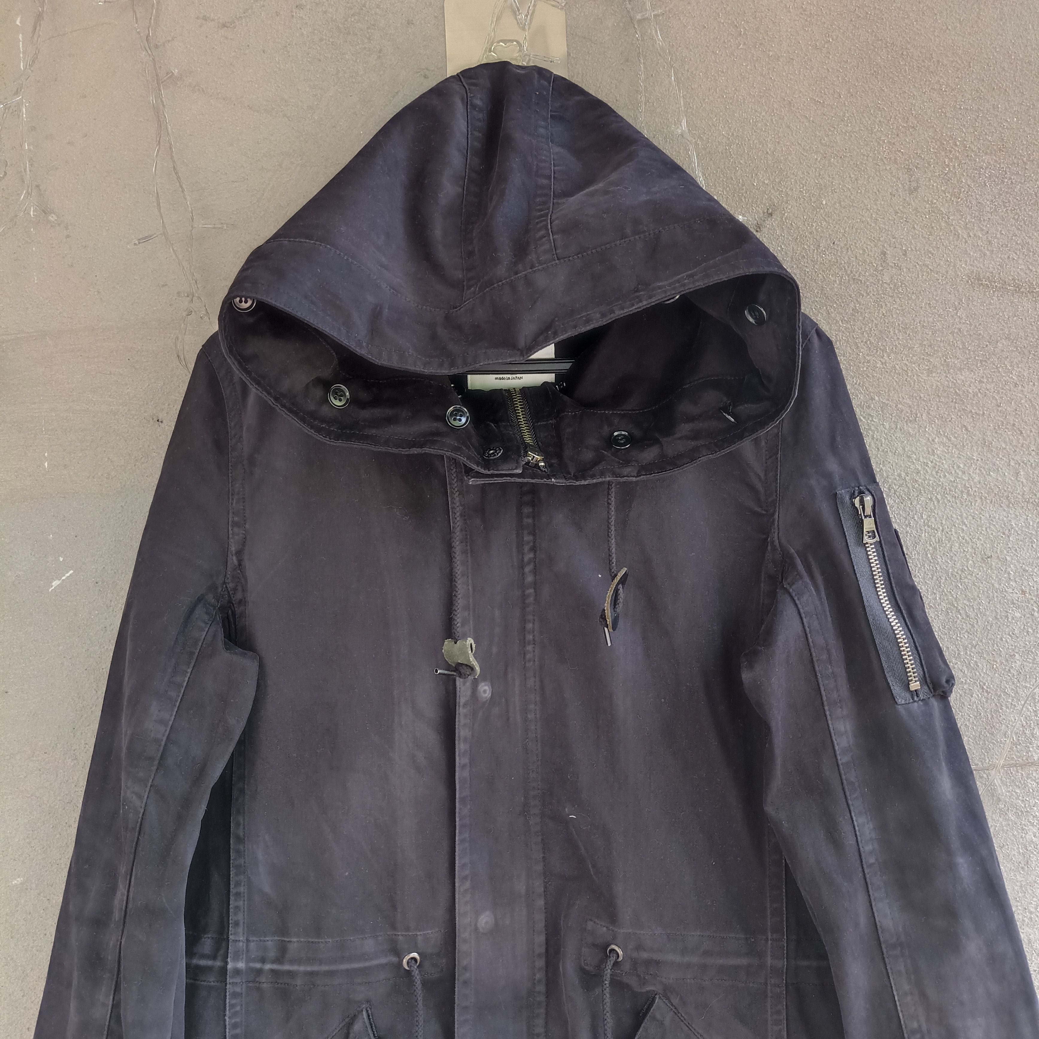 Japanese Brand Studios O Made In Japan Black Parka Size US S / EU 44-46 / 1 - 2 Thumbnail