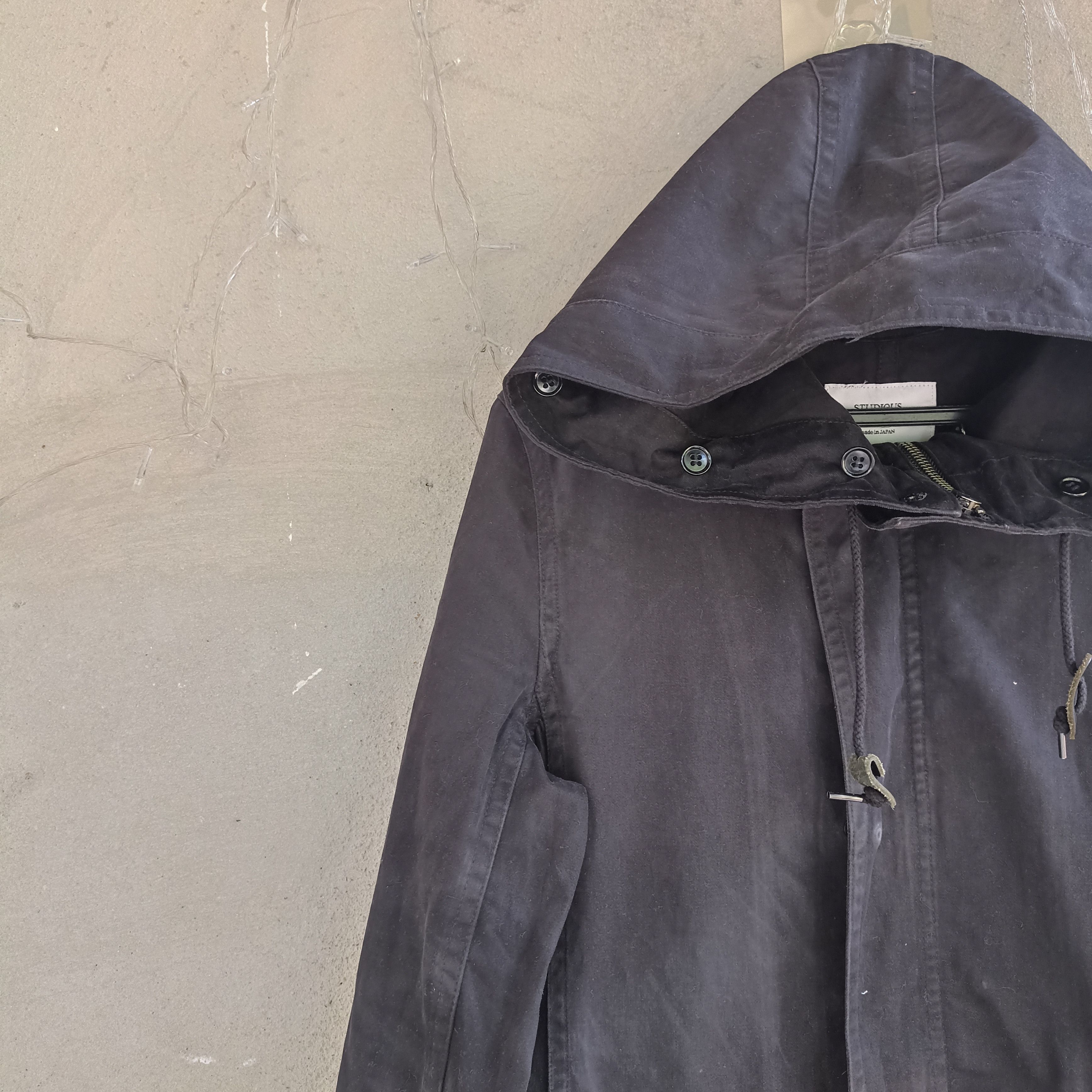 Japanese Brand Studios O Made In Japan Black Parka Size US S / EU 44-46 / 1 - 9 Thumbnail
