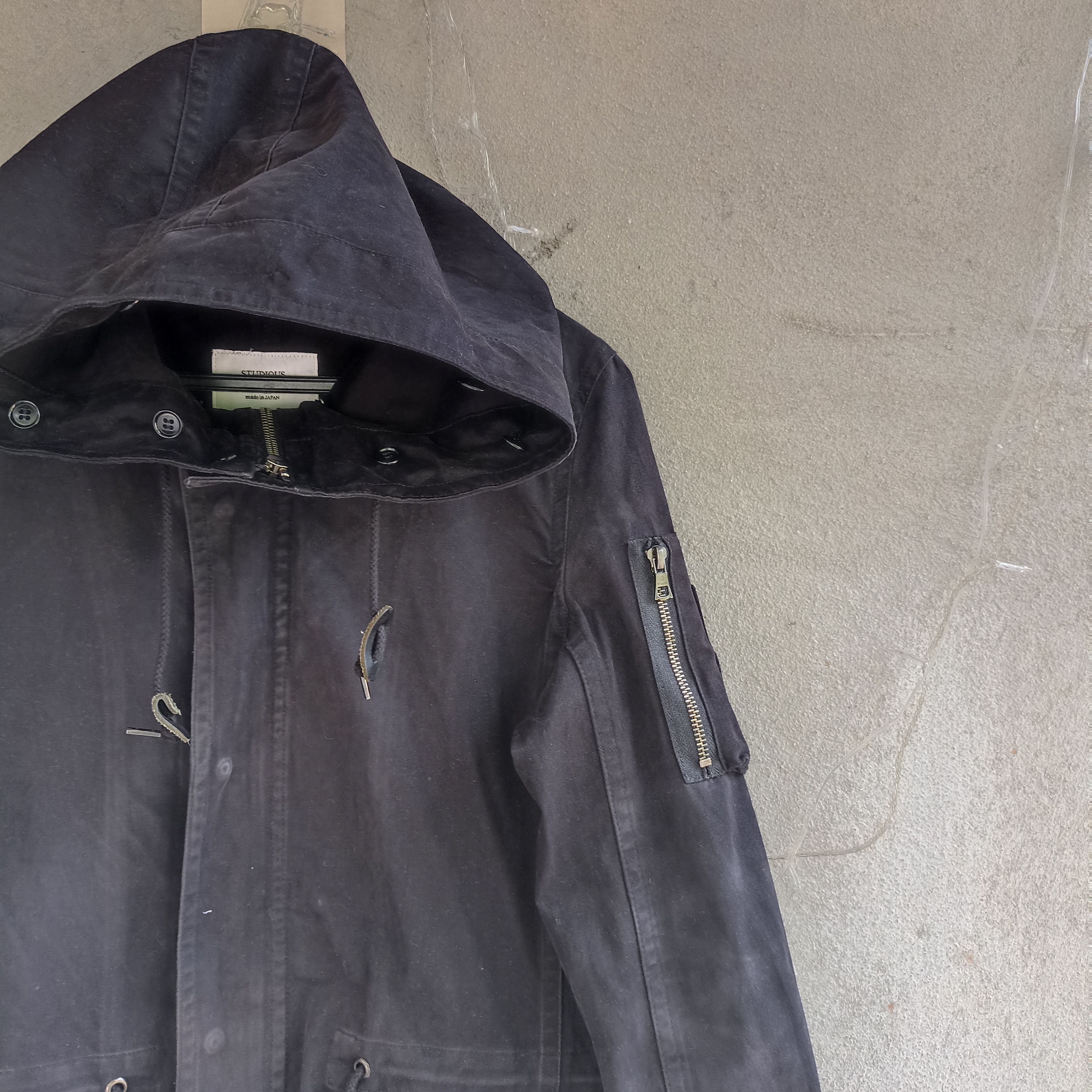 Japanese Brand Studios O Made In Japan Black Parka Size US S / EU 44-46 / 1 - 10 Thumbnail
