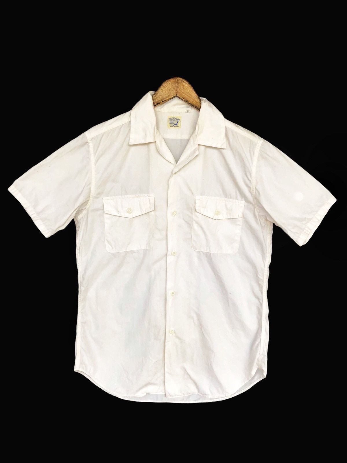 Pre-owned Orslow Double Pockets B/d Doctor Shirt In White