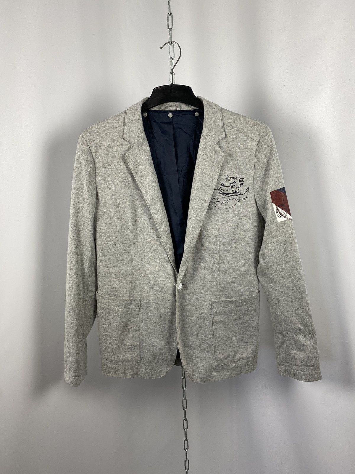 Desigual Desigual blazer gray designer size S Size 38R - 1 Thumbnail