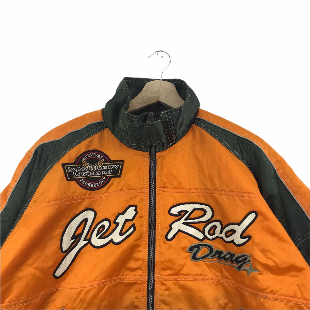 Vintage YAMAHA Racing Motor JET-ROD Drag Expeditionary Crusts Jacket Size US L / EU 52-54 / 3 - 2 Thumbnail