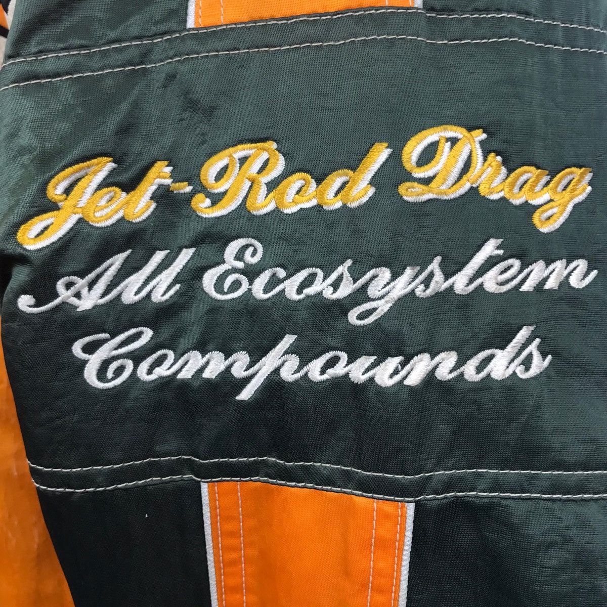 Vintage YAMAHA Racing Motor JET-ROD Drag Expeditionary Crusts Jacket Size US L / EU 52-54 / 3 - 6 Thumbnail