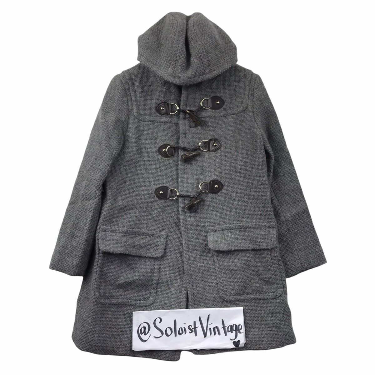 Vintage INED DEPUIS 1992 Yohji Yamamoto Flandre Minamiaoyama Duffle Size US M / EU 48-50 / 2 - 1 Thumbnail