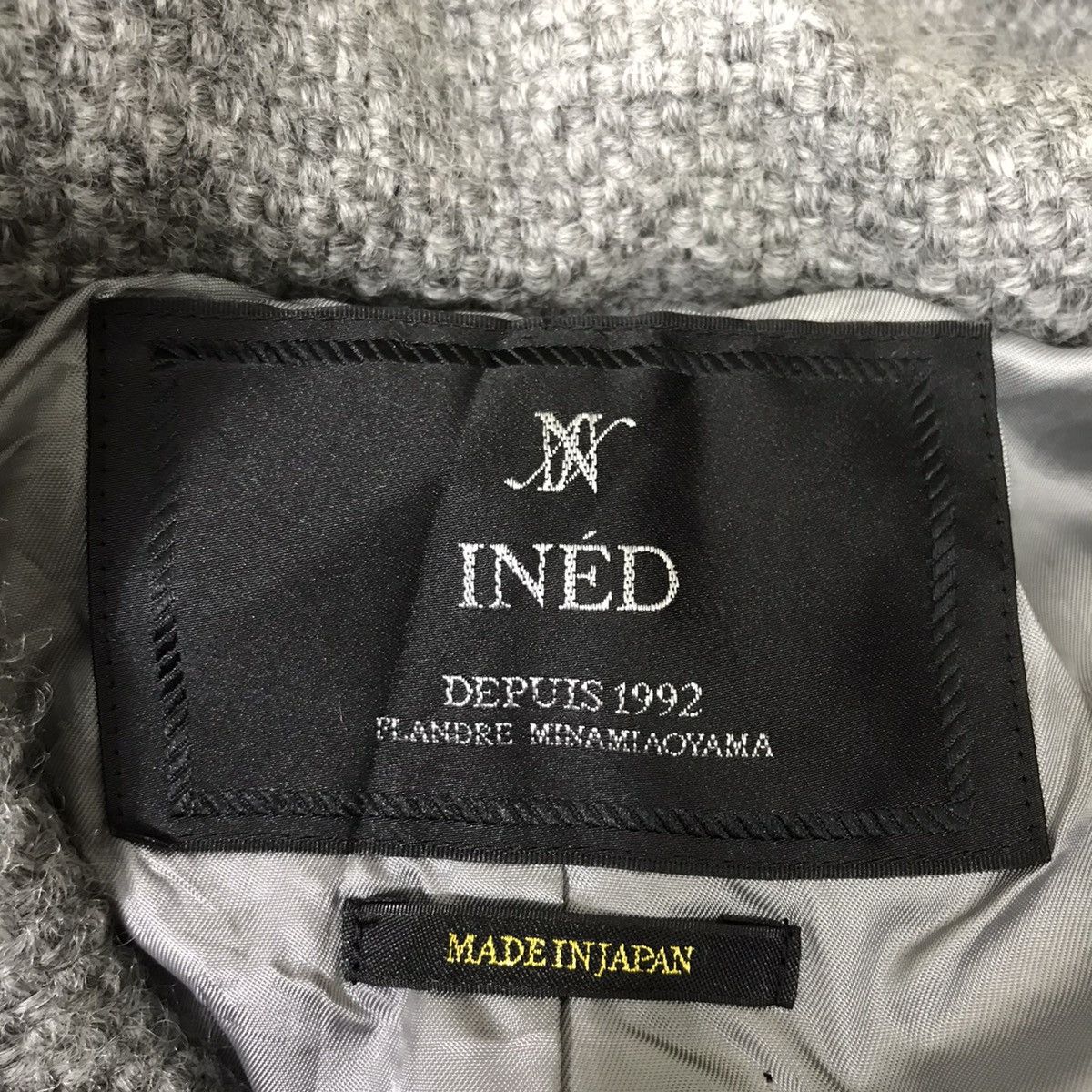 Vintage INED DEPUIS 1992 Yohji Yamamoto Flandre Minamiaoyama Duffle Size US M / EU 48-50 / 2 - 3 Thumbnail