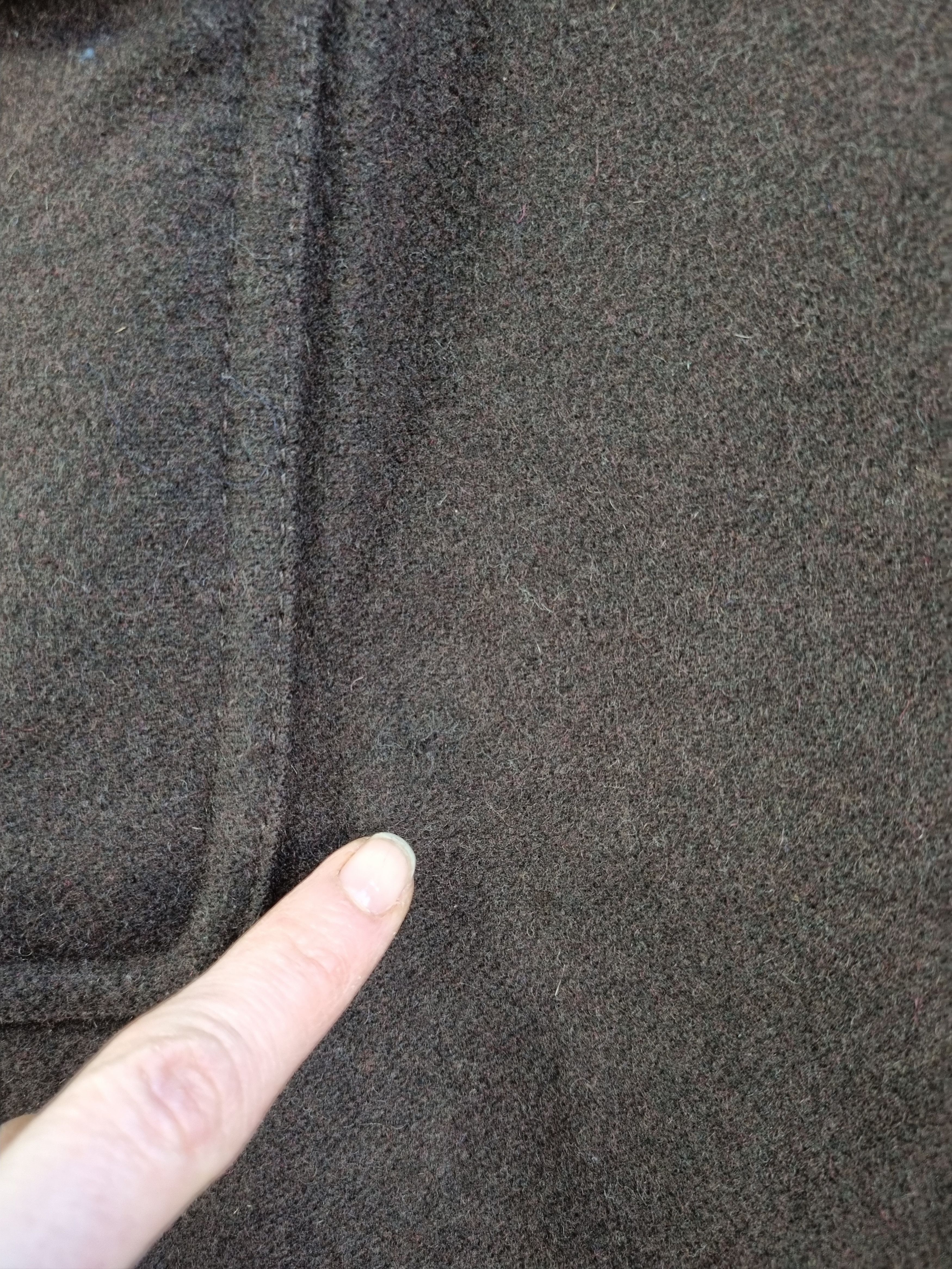 Sandro 90s Rare SANDRO Paris Wool Hooded Coat Size XS / US 0-2 / IT 36-38 - 13 Thumbnail