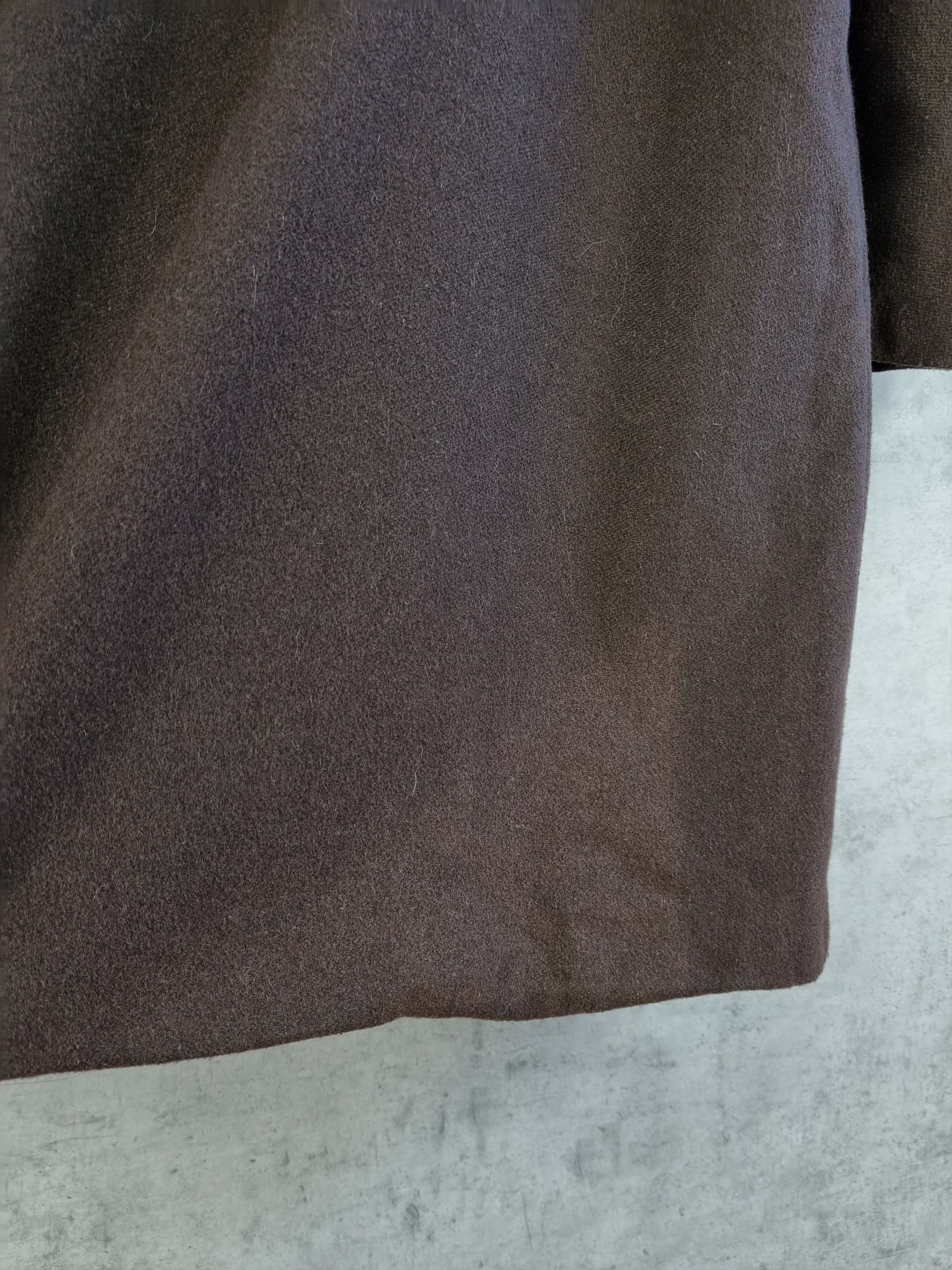 Sandro 90s Rare SANDRO Paris Wool Hooded Coat Size XS / US 0-2 / IT 36-38 - 12 Thumbnail