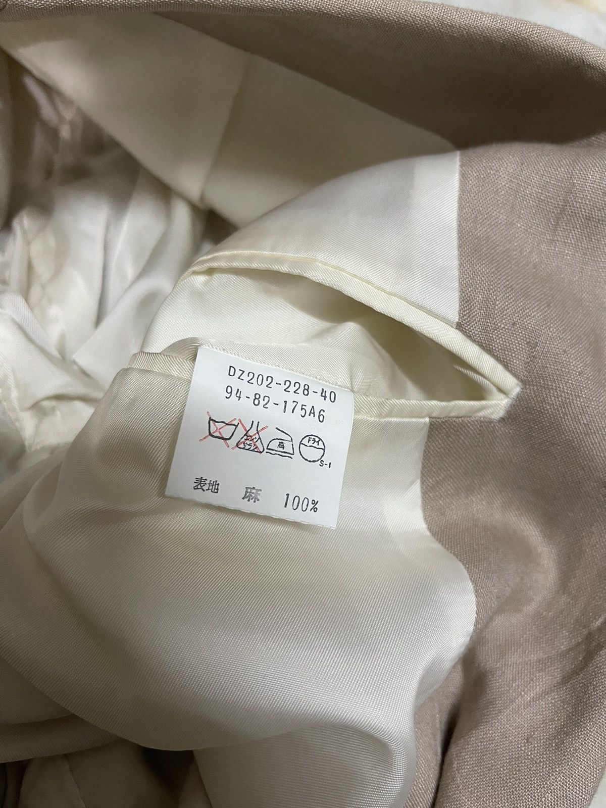 Mugler Vintage 80s Thierry Mugler Beige Pattern Coat Size US L / EU 52-54 / 3 - 11 Thumbnail