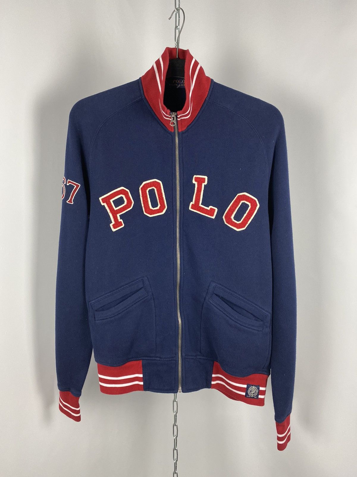 Polo Ralph Lauren Polo Ralph Lauren sweatshirt full zip big logo size M Size US M / EU 48-50 / 2 - 1 Thumbnail