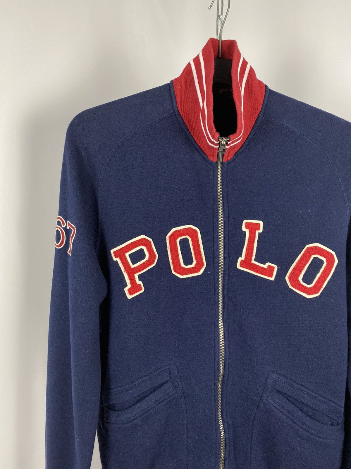 Polo Ralph Lauren Polo Ralph Lauren sweatshirt full zip big logo size M Size US M / EU 48-50 / 2 - 2 Thumbnail