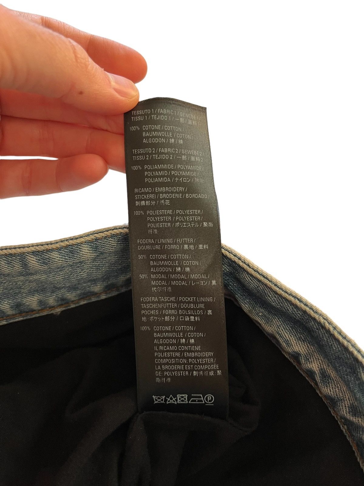 2021 Slashed Hybrid Layer Denim