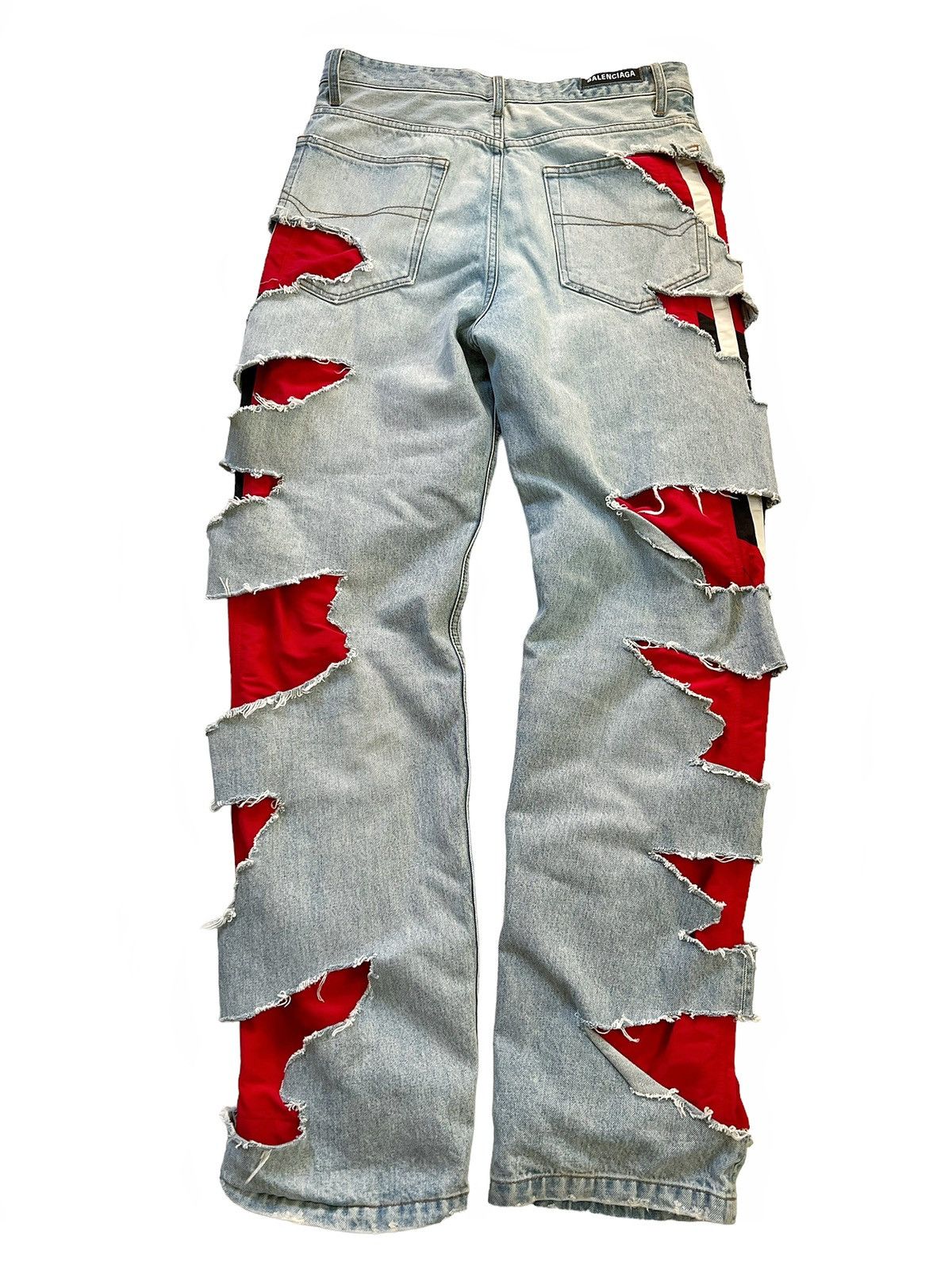 2021 Slashed Hybrid Layer Denim