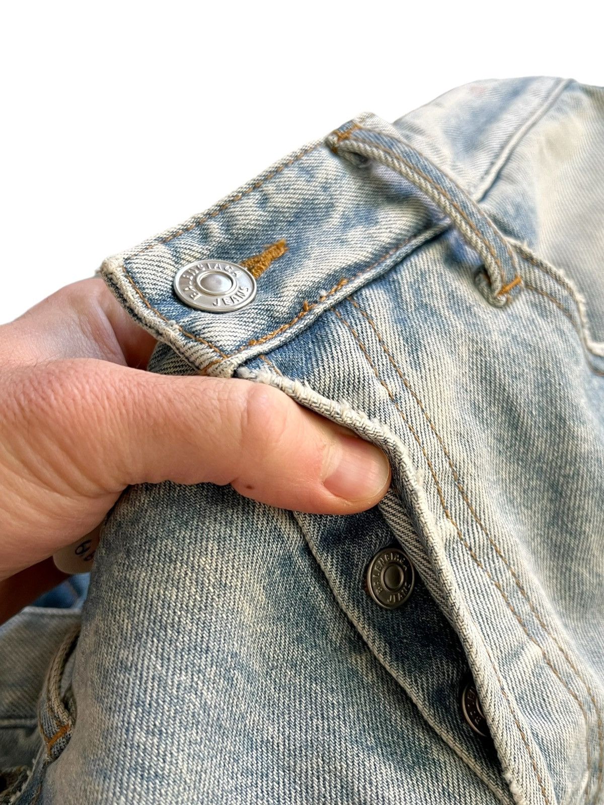 2021 Slashed Hybrid Layer Denim