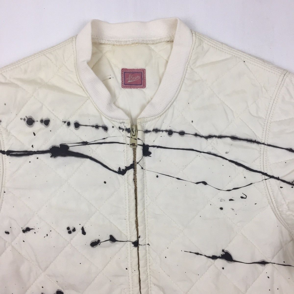 45rpm × Japanese Brand Vintage 45 rpm Quilted Jacket Back Anorak Splash Painter Size US M / EU 48-50 / 2 - 7 Thumbnail