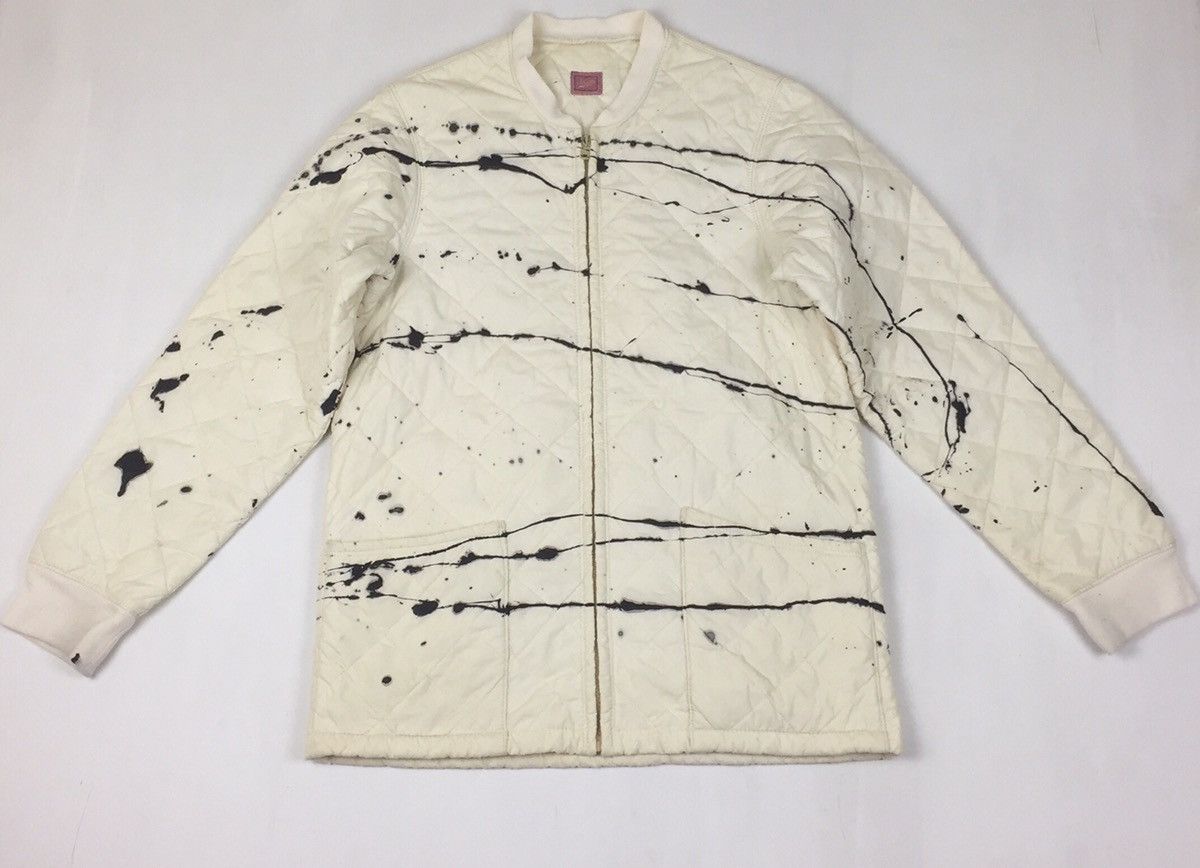 45rpm × Japanese Brand Vintage 45 rpm Quilted Jacket Back Anorak Splash Painter Size US M / EU 48-50 / 2 - 1 Thumbnail