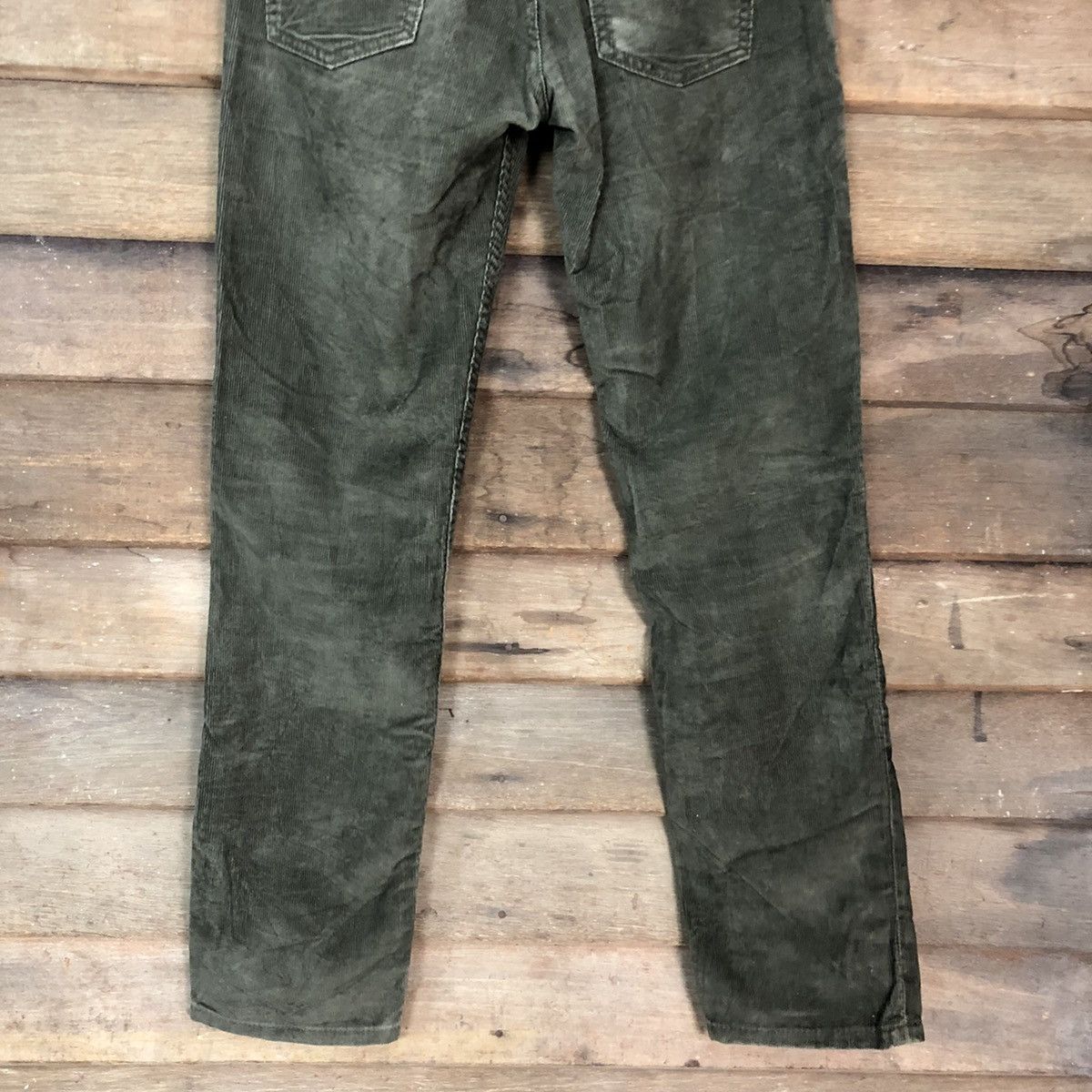 Levi's 511 Levis Strauss Green Corduroy Jeans Pants #5372 Size US 30 / EU 46 - 11 Thumbnail