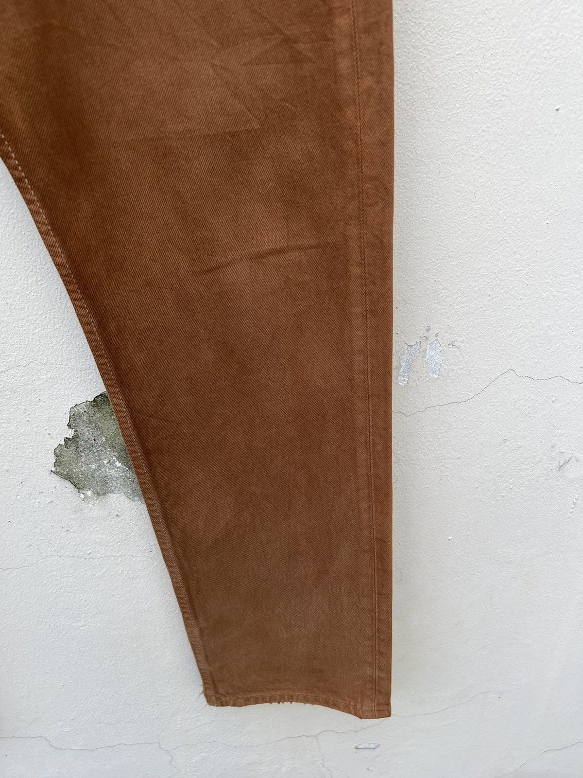 Levi's Vintage 1999 Levi’s 501 Fade Wax Brown Denim Jeans Size US 32 / EU 48 - 12 Thumbnail