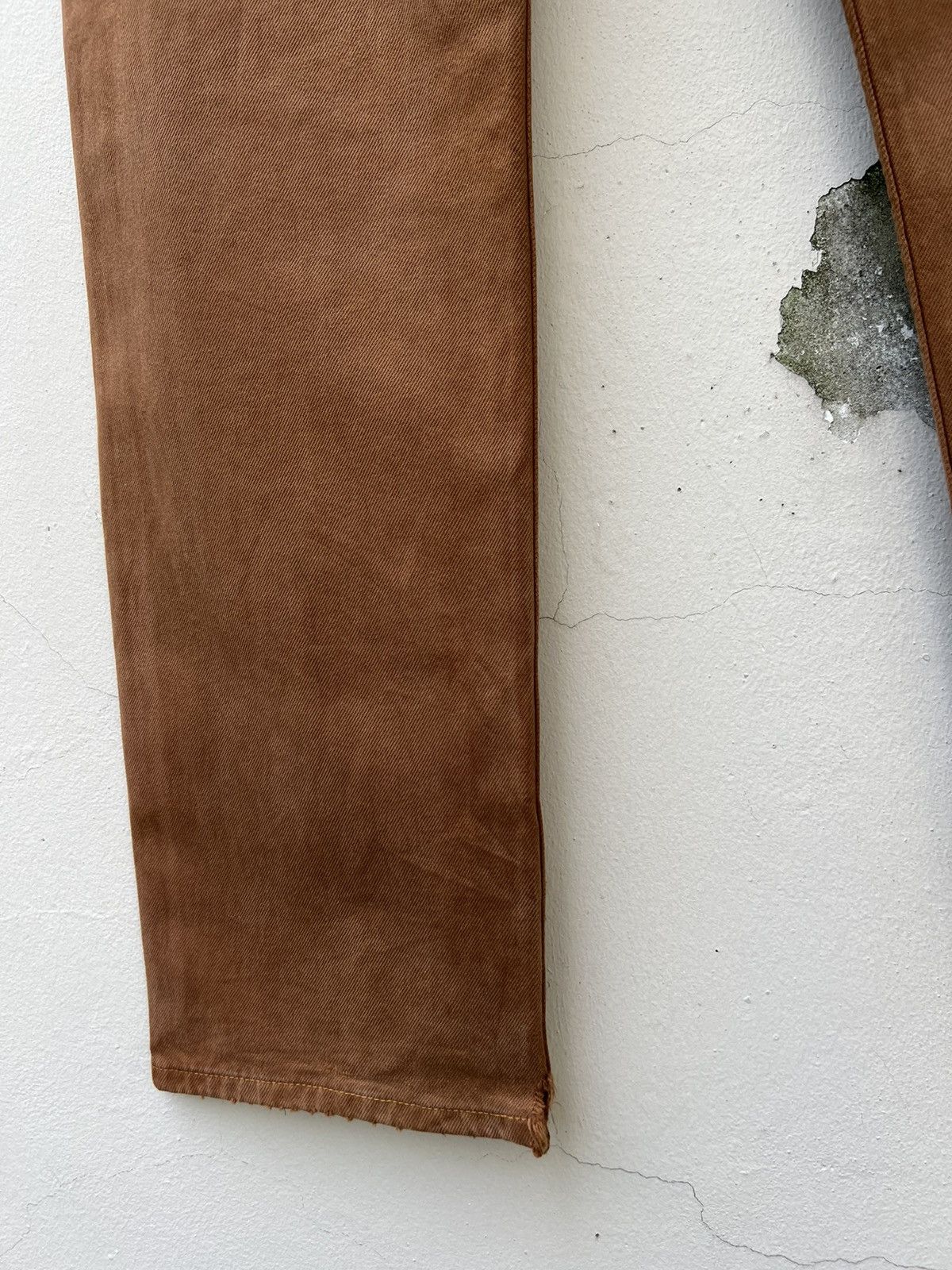 Levi's Vintage 1999 Levi’s 501 Fade Wax Brown Denim Jeans Size US 32 / EU 48 - 16 Thumbnail