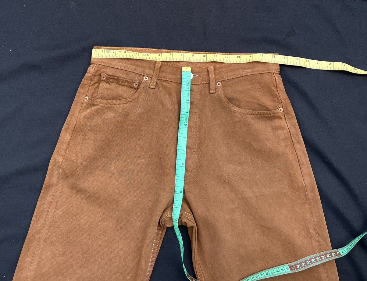 Levi's Vintage 1999 Levi’s 501 Fade Wax Brown Denim Jeans Size US 32 / EU 48 - 2 Thumbnail