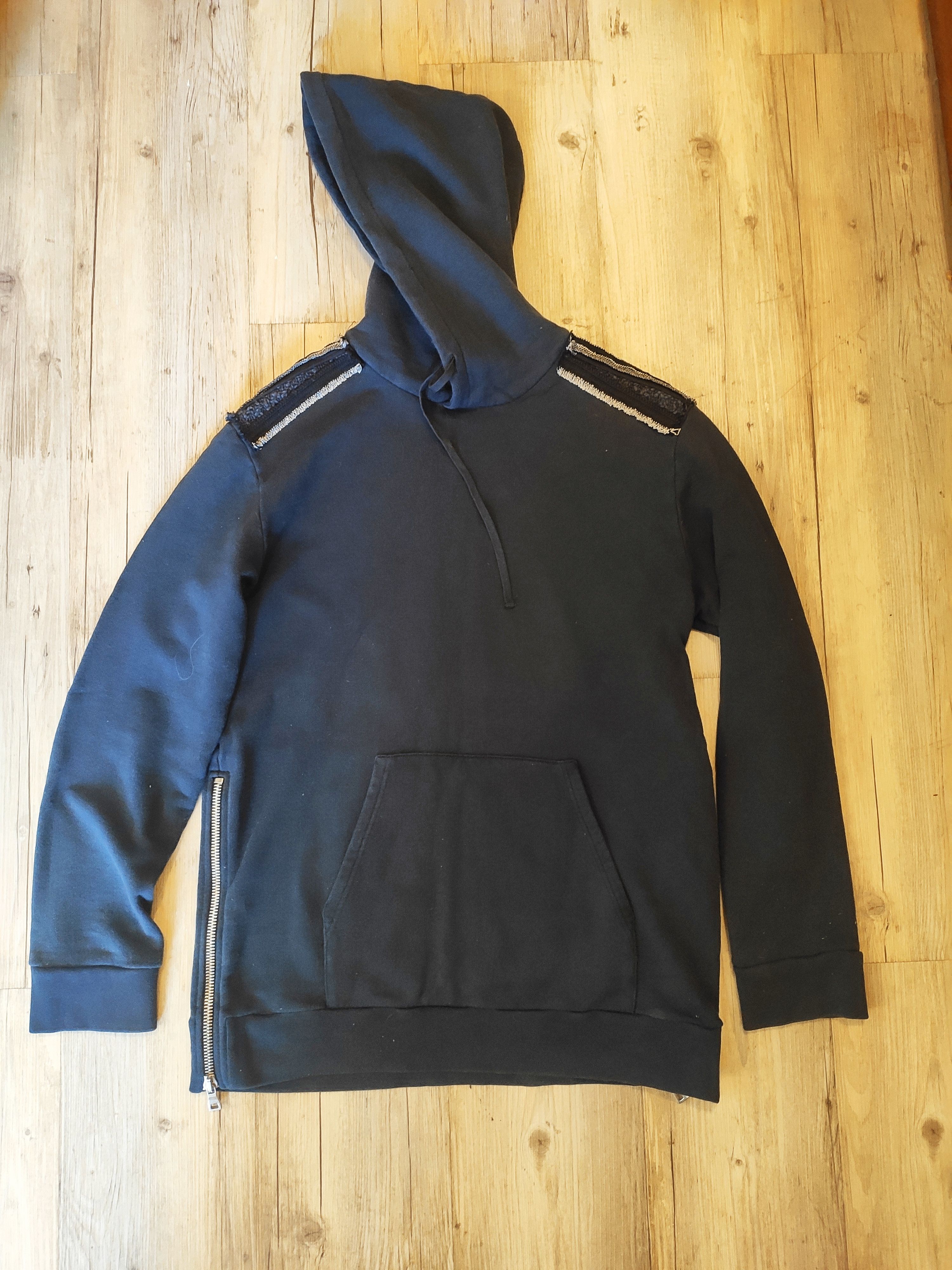 Balmain GRAIL! Metallic shoulder strap hoodie from FW12 Size US M / EU 48-50 / 2 - 3 Thumbnail
