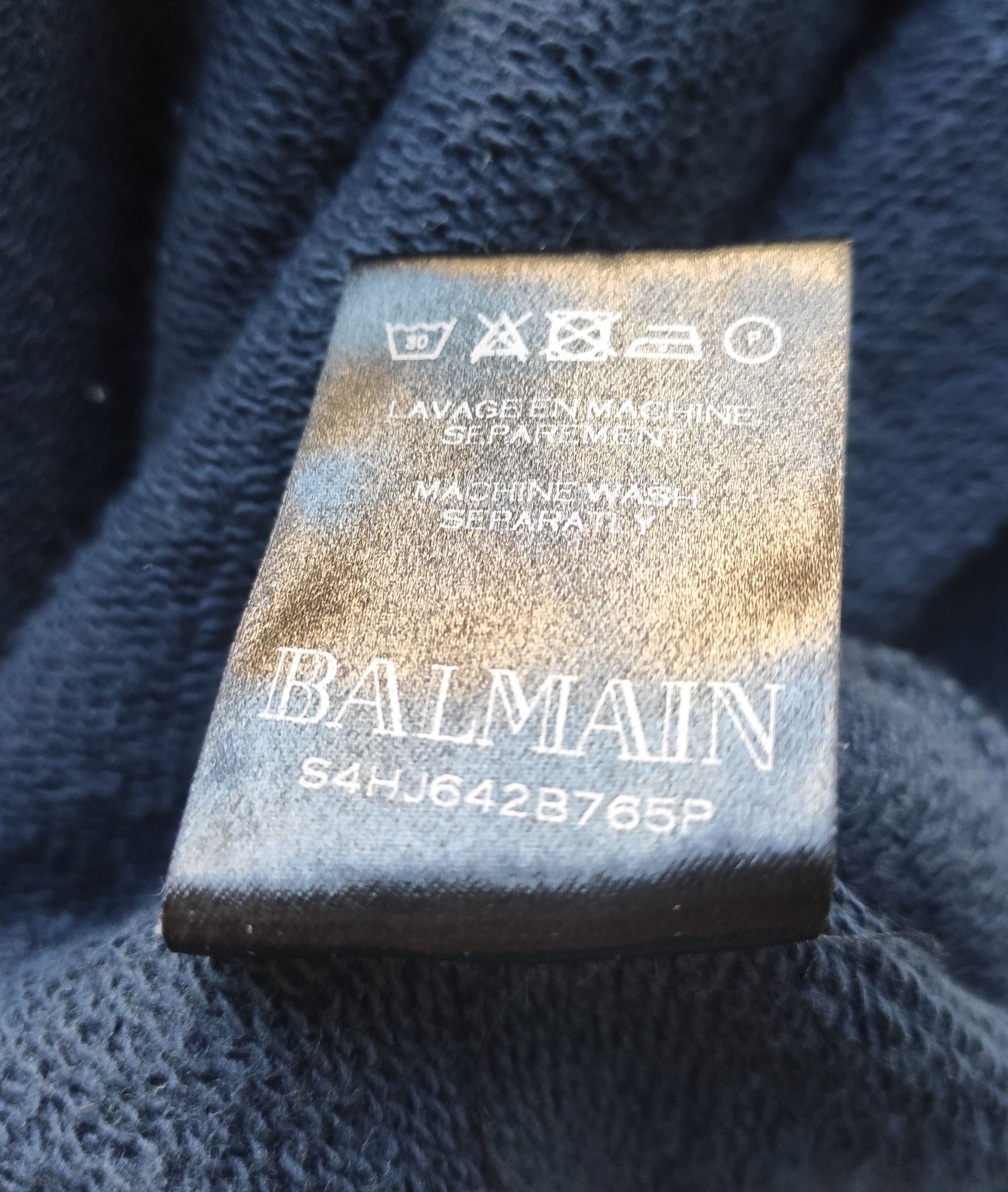 Balmain GRAIL! Metallic shoulder strap hoodie from FW12 Size US M / EU 48-50 / 2 - 8 Thumbnail