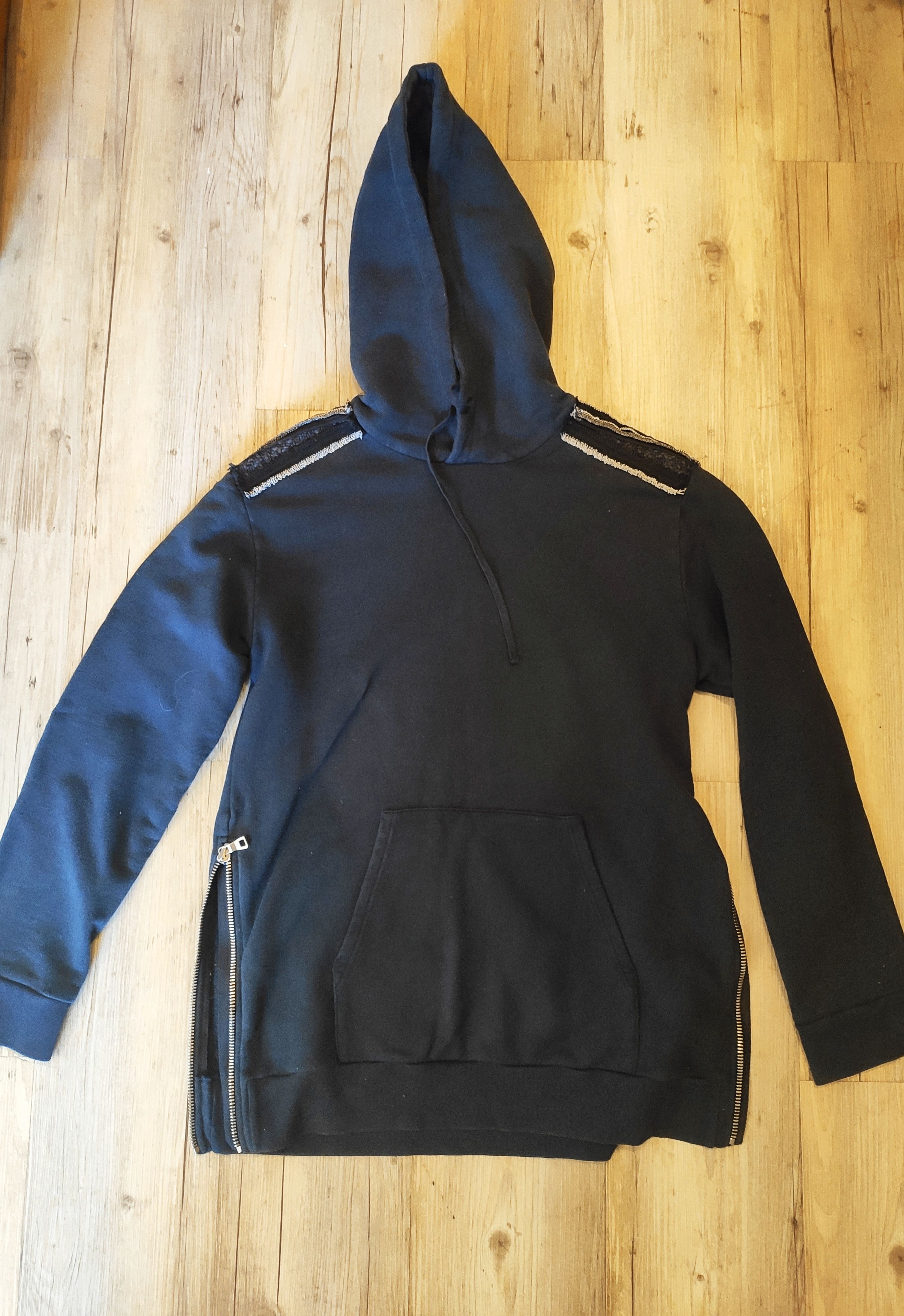 Balmain GRAIL! Metallic shoulder strap hoodie from FW12 Size US M / EU 48-50 / 2 - 1 Thumbnail