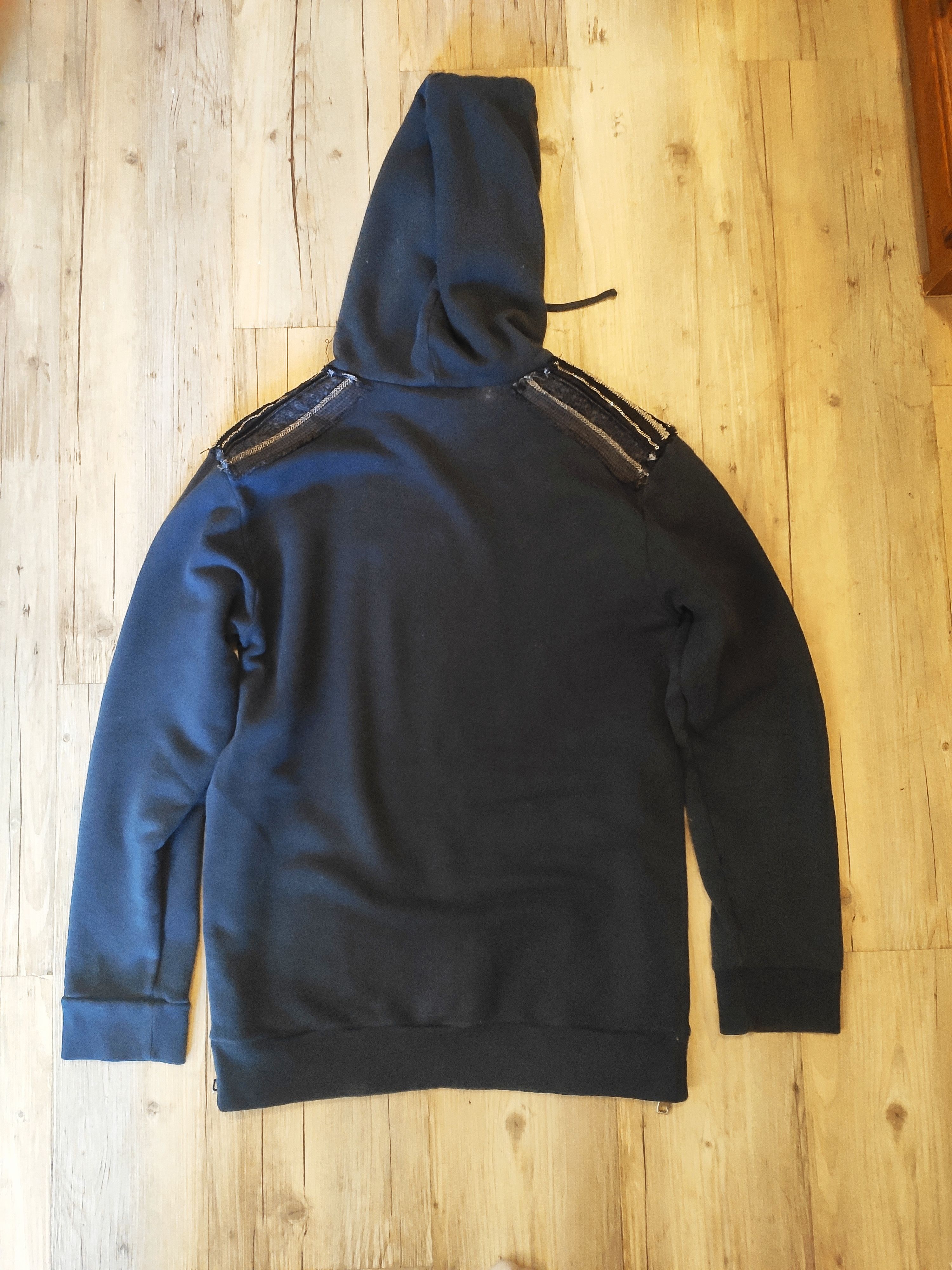 Balmain GRAIL! Metallic shoulder strap hoodie from FW12 Size US M / EU 48-50 / 2 - 4 Thumbnail