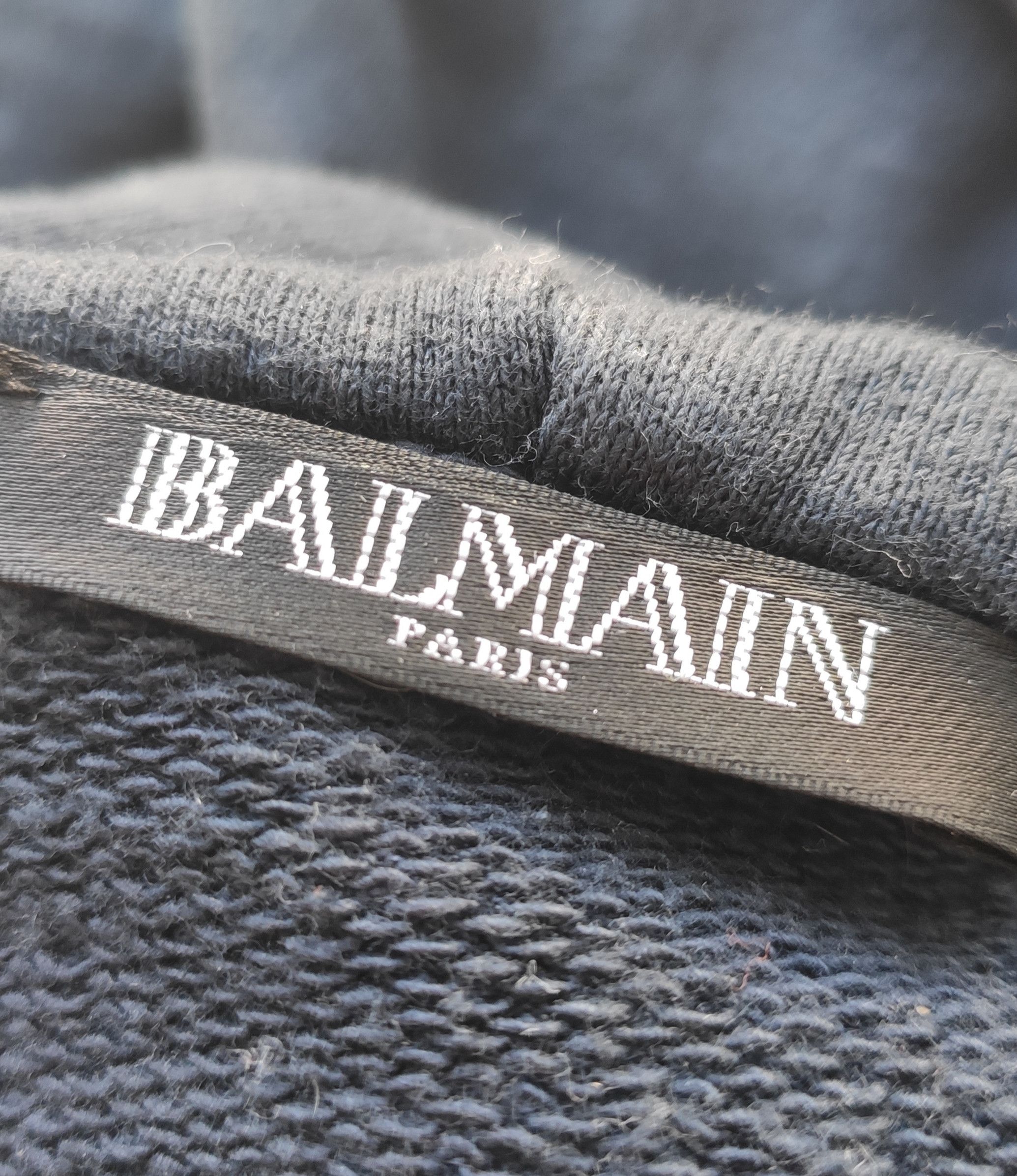 Balmain GRAIL! Metallic shoulder strap hoodie from FW12 Size US M / EU 48-50 / 2 - 6 Thumbnail