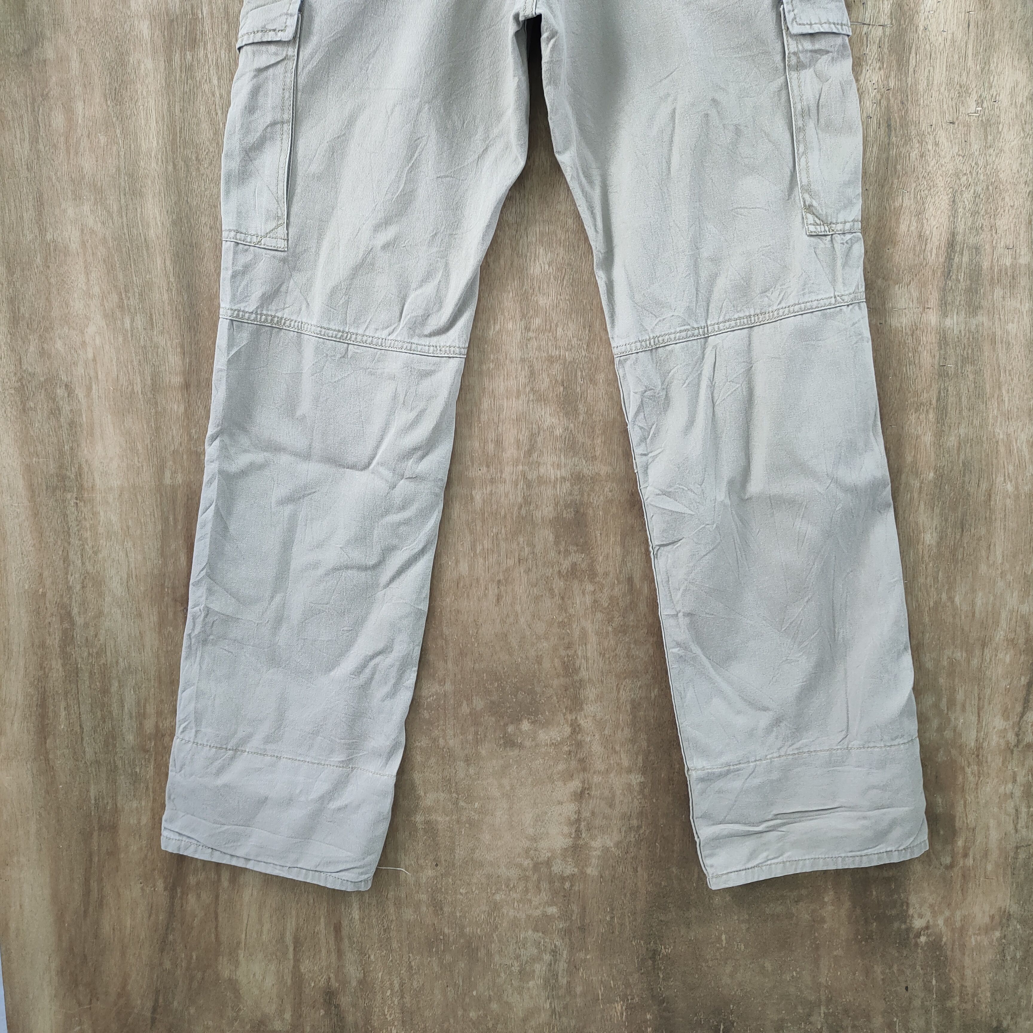 Japanese Brand DOMINATED HANDCRAFTED SUSPENDER CARGO PANTS Size US 32 / EU 48 - 12 Thumbnail
