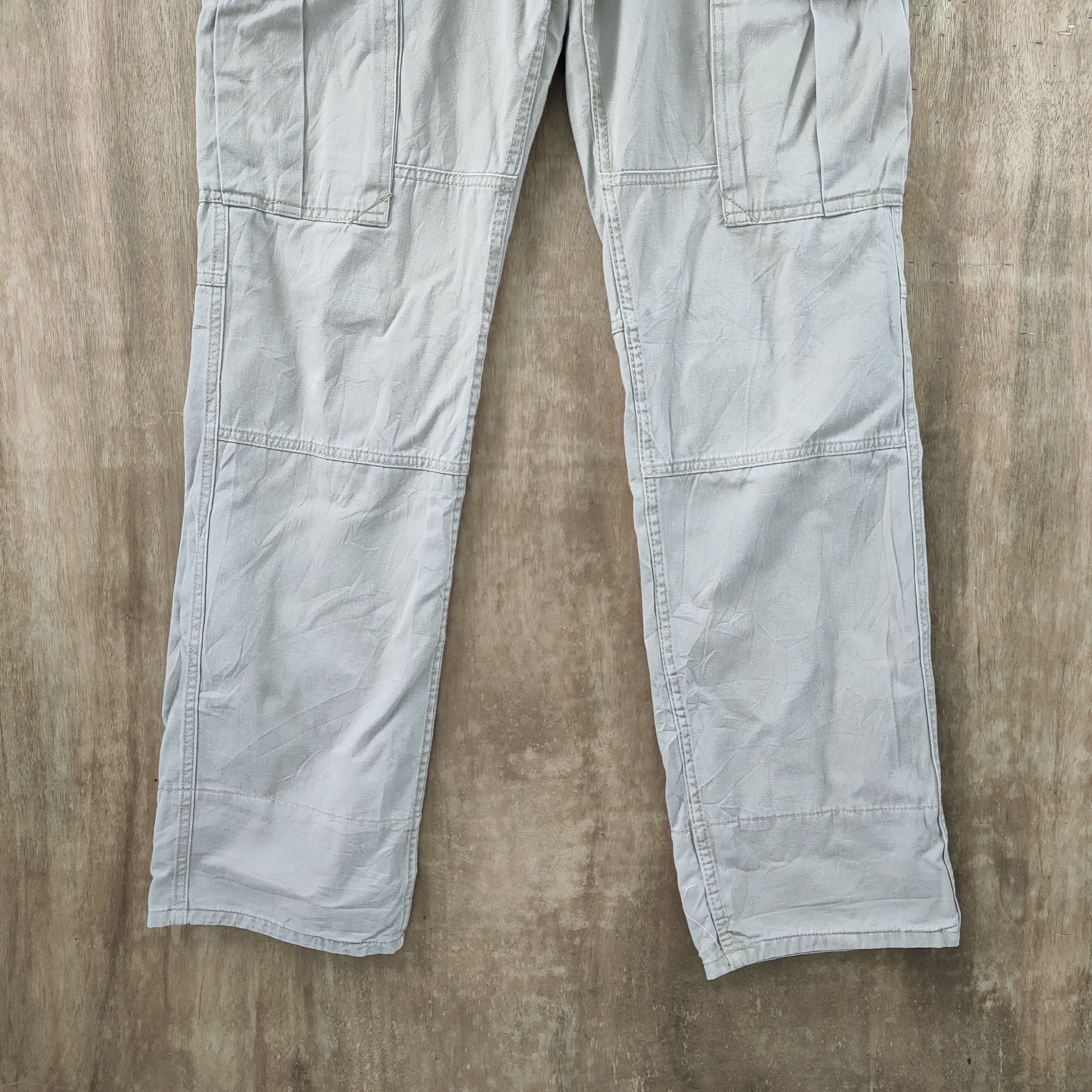 Japanese Brand DOMINATED HANDCRAFTED SUSPENDER CARGO PANTS Size US 32 / EU 48 - 4 Thumbnail