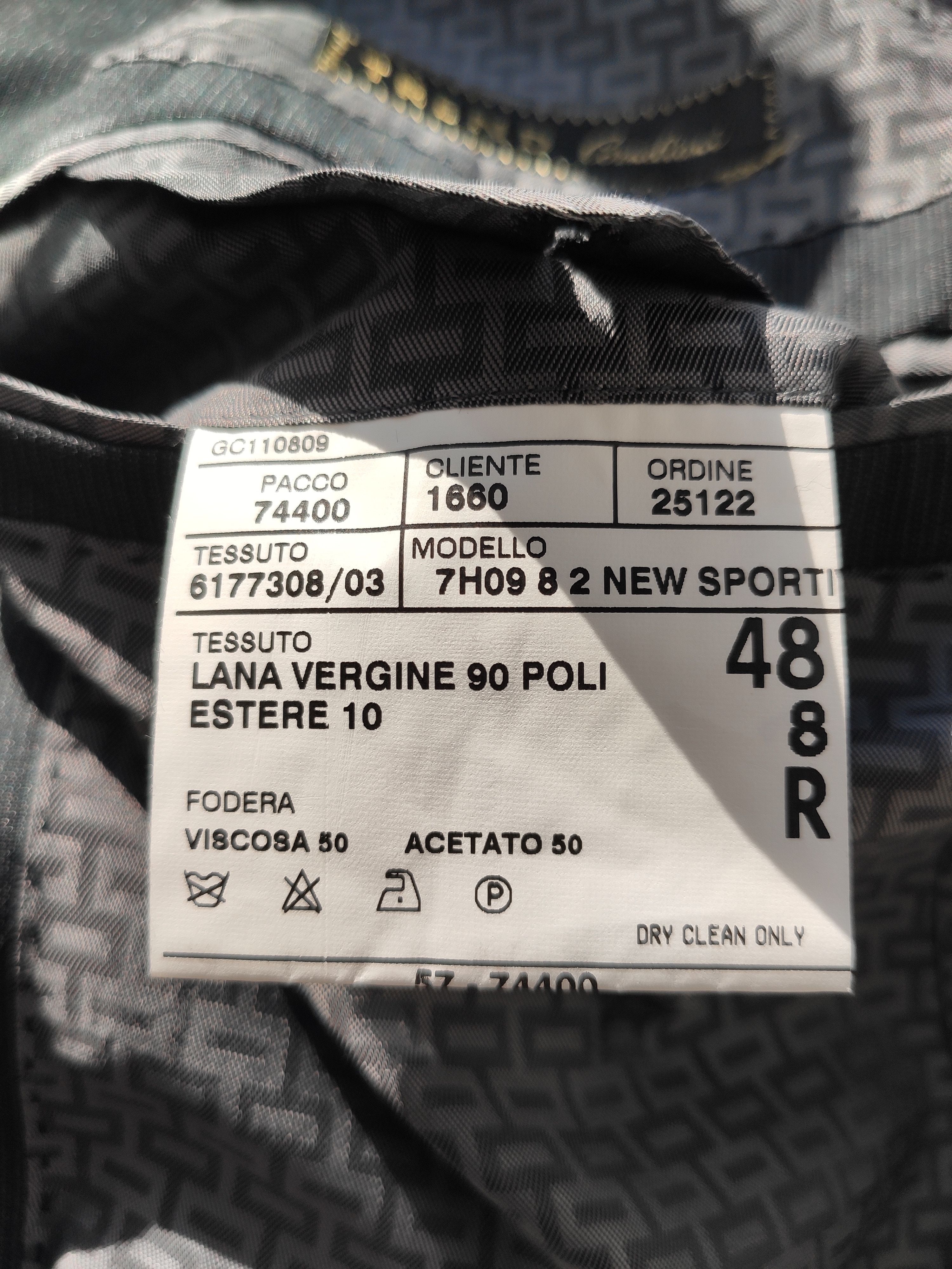 Corneliani NEW SPORTIVE suit.Like Prada or Saint Laurent suits Size 38R - 6 Thumbnail