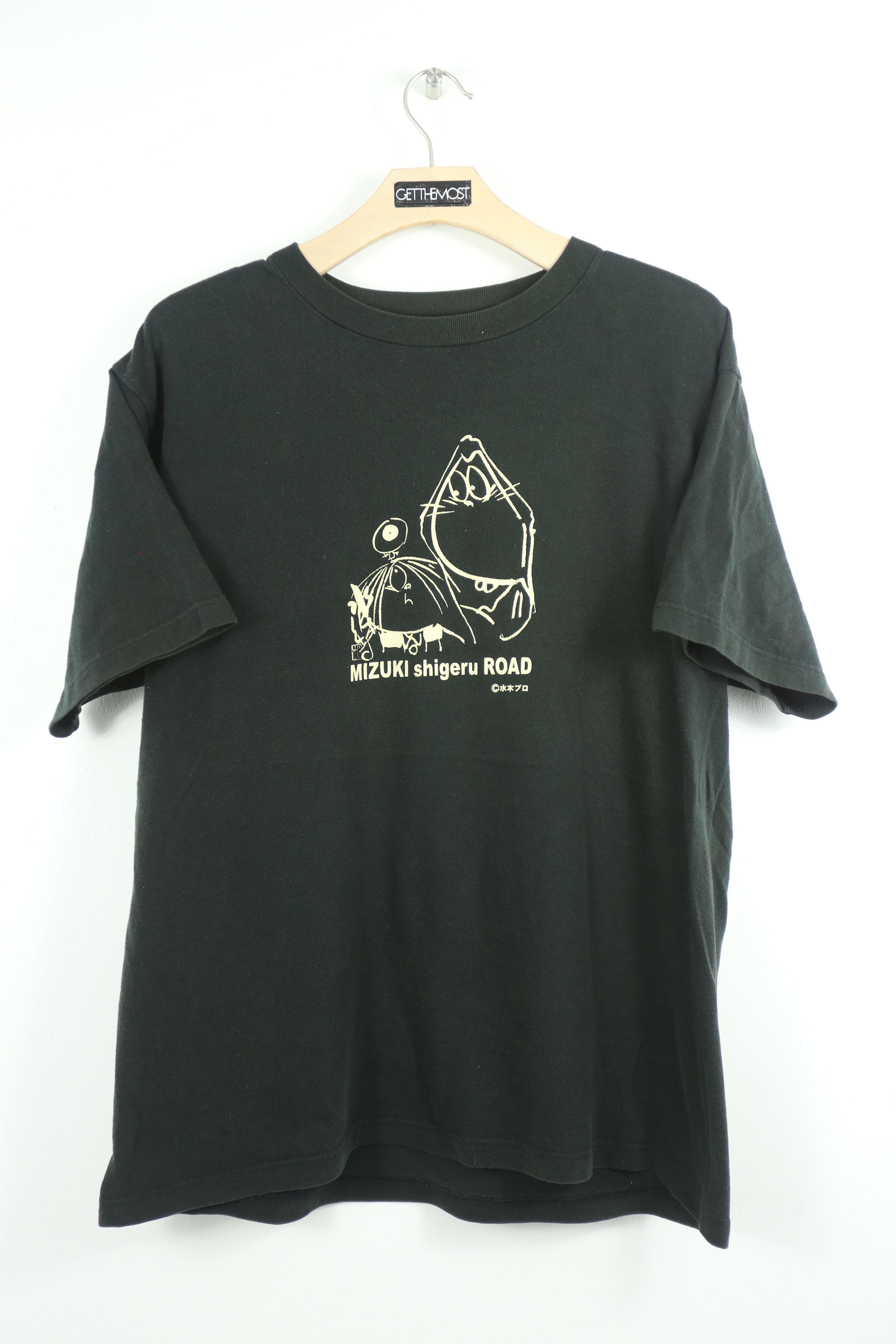 Japanese Brand × Vintage GTMC630 Vintage 90s Mizuki Shigeru Road Japan Anime tees Size US XL / EU 56 / 4 - 1 Thumbnail