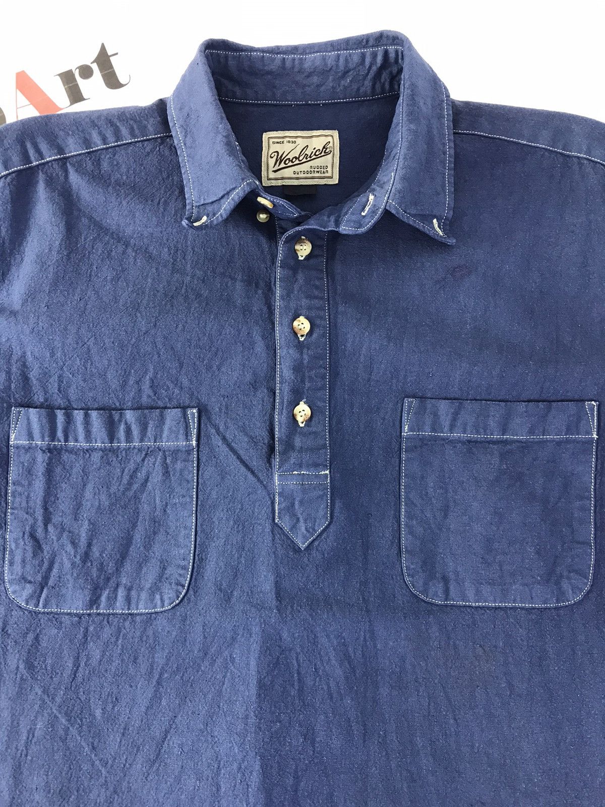 Japanese Brand Vintage Woolrich Rugged Outdoorwear Double Pocket Style Size US L / EU 52-54 / 3 - 5 Thumbnail